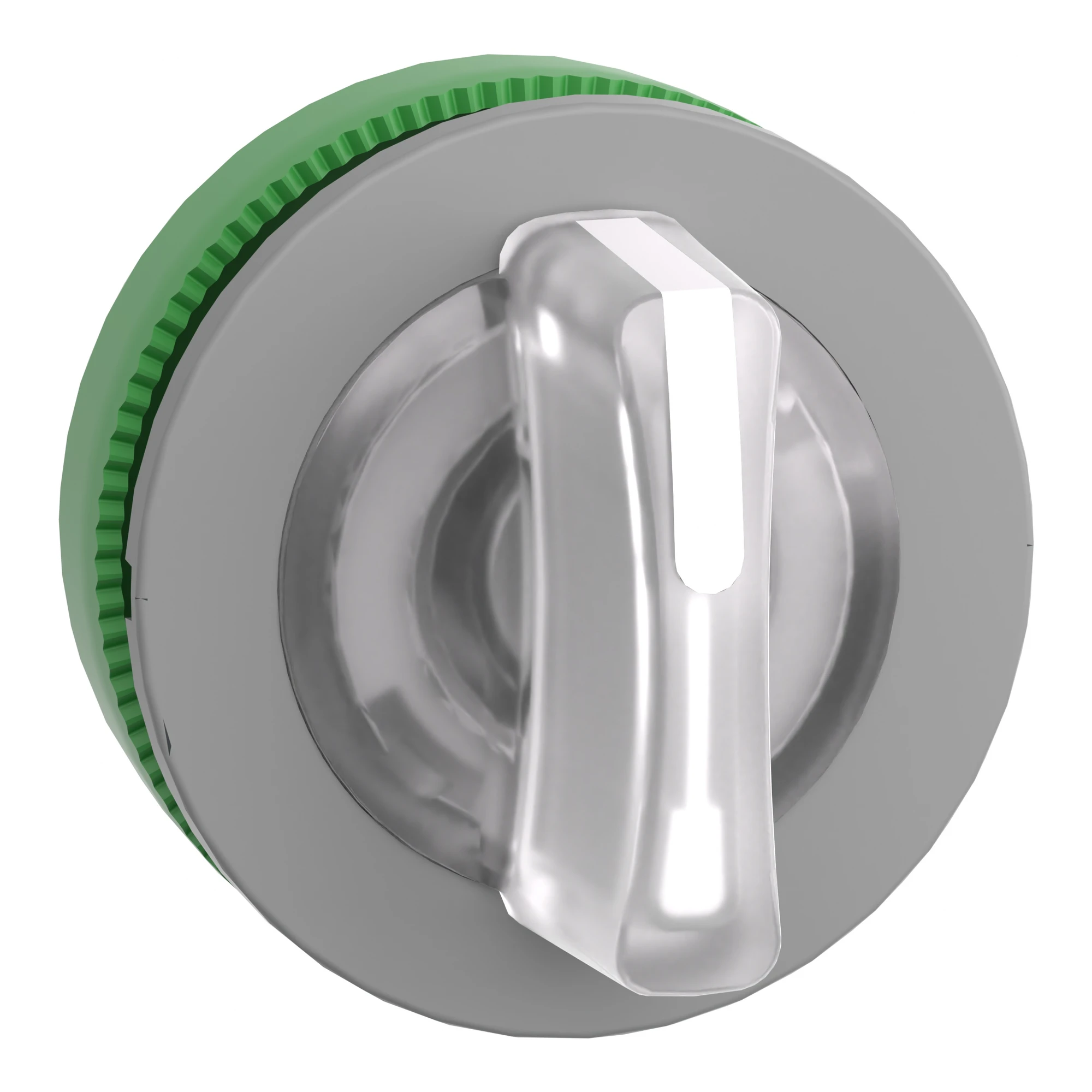 Schneider Electric ZB5FK1513C0 Illuminated selector switch, front element, Harmony XB5F, plastic, 30mm, white, for universal LED, 3 positions, center detent (img_001) Schneider Electric ZB5FK1513C0 Illuminated selector switch, front element, Harmony XB5F, plastic, 30mm, white, for universal LED, 3 positions, center detent (img_001)