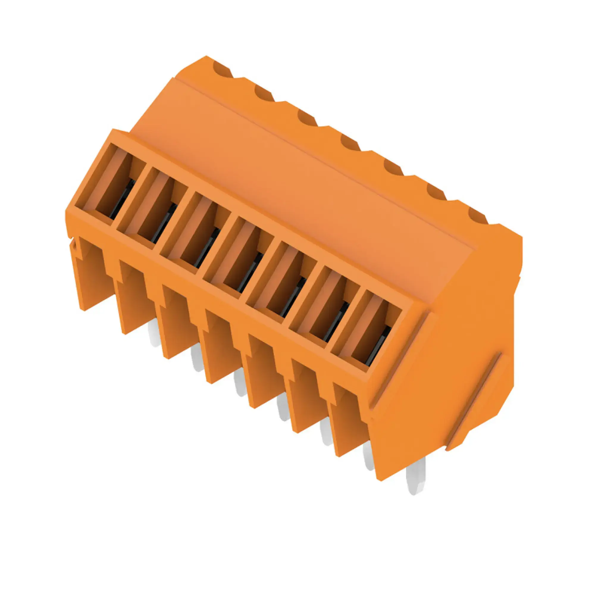Weidmüller 1845250000 PCB terminal, 160 V, 16 A, Pitch in mm: 3.50, 2.08 mm², Number of poles: 7, Clamping yoke connection, THT solder connection, 135°, Box (img_001) Weidmüller 1845250000 PCB terminal, 160 V, 16 A, Pitch in mm: 3.50, 2.08 mm², Number of poles: 7, Clamping yoke connection, THT solder connection, 135°, Box (img_001)