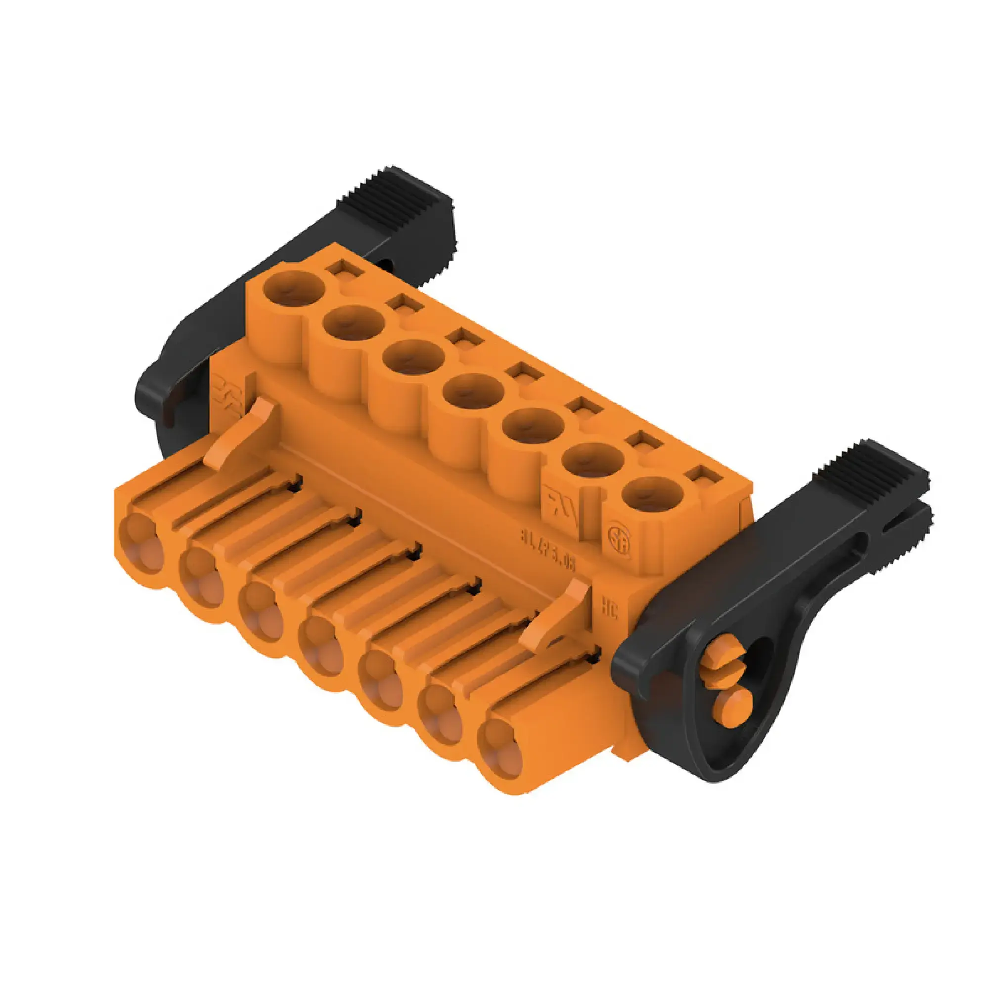 Weidmüller 1944880000 PCB connector (wire connection), 320 V, 23 A, Pitch in mm: 5.08, 4 mm², Number of poles: 7, Clamping yoke connection, Box (img_001) Weidmüller 1944880000 PCB connector (wire connection), 320 V, 23 A, Pitch in mm: 5.08, 4 mm², Number of poles: 7, Clamping yoke connection, Box (img_001)