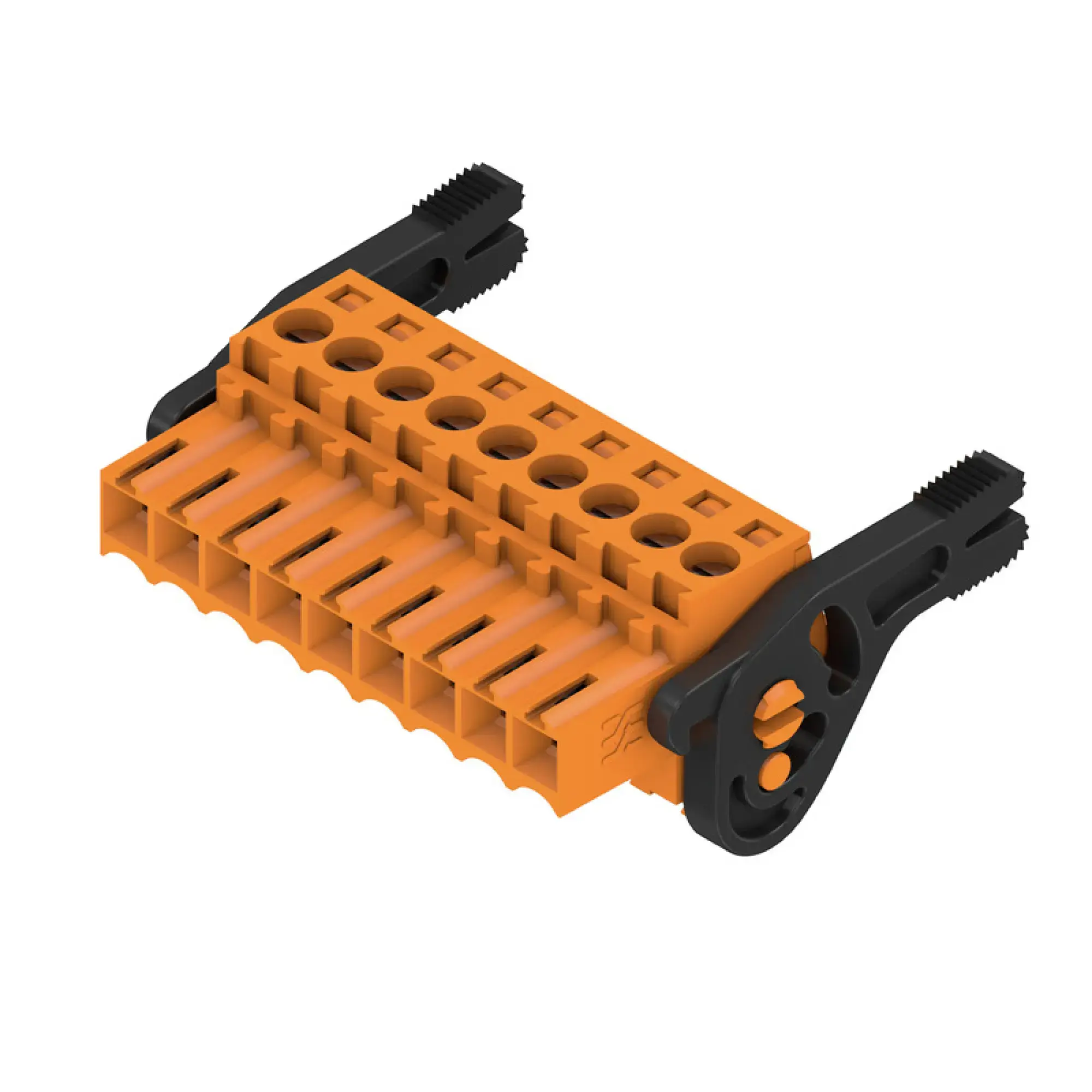 Weidmüller 1531070000 PCB connector (wire connection), 160 V, 17 A, Pitch in mm: 3.50, 1.5 mm², Number of poles: 9, Clamping yoke connection, Box (img_001)