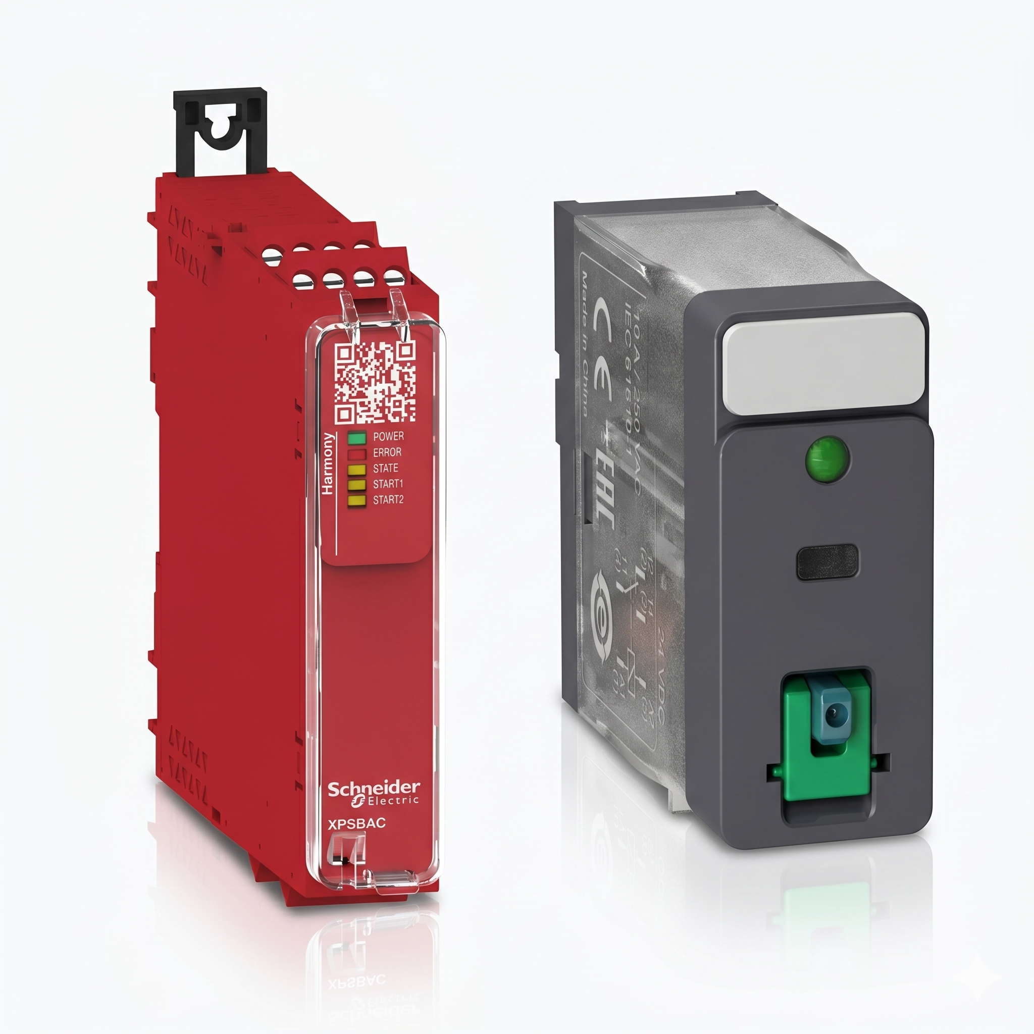 Koppelrelais und Industrierelais