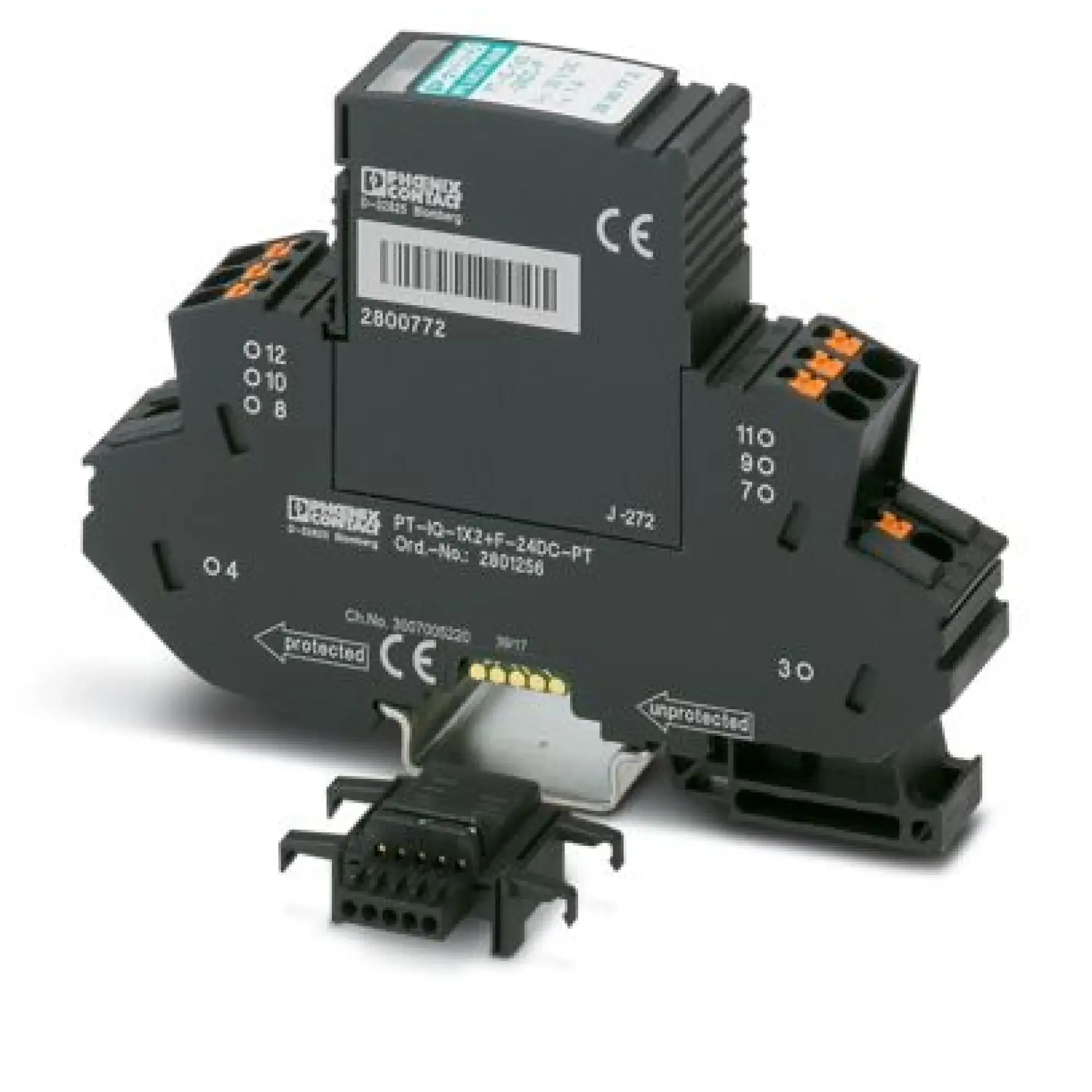 Phoenix Contact 2801256 Surge protection device PT-IQ-1X2+F-24DC-PT (img_001)