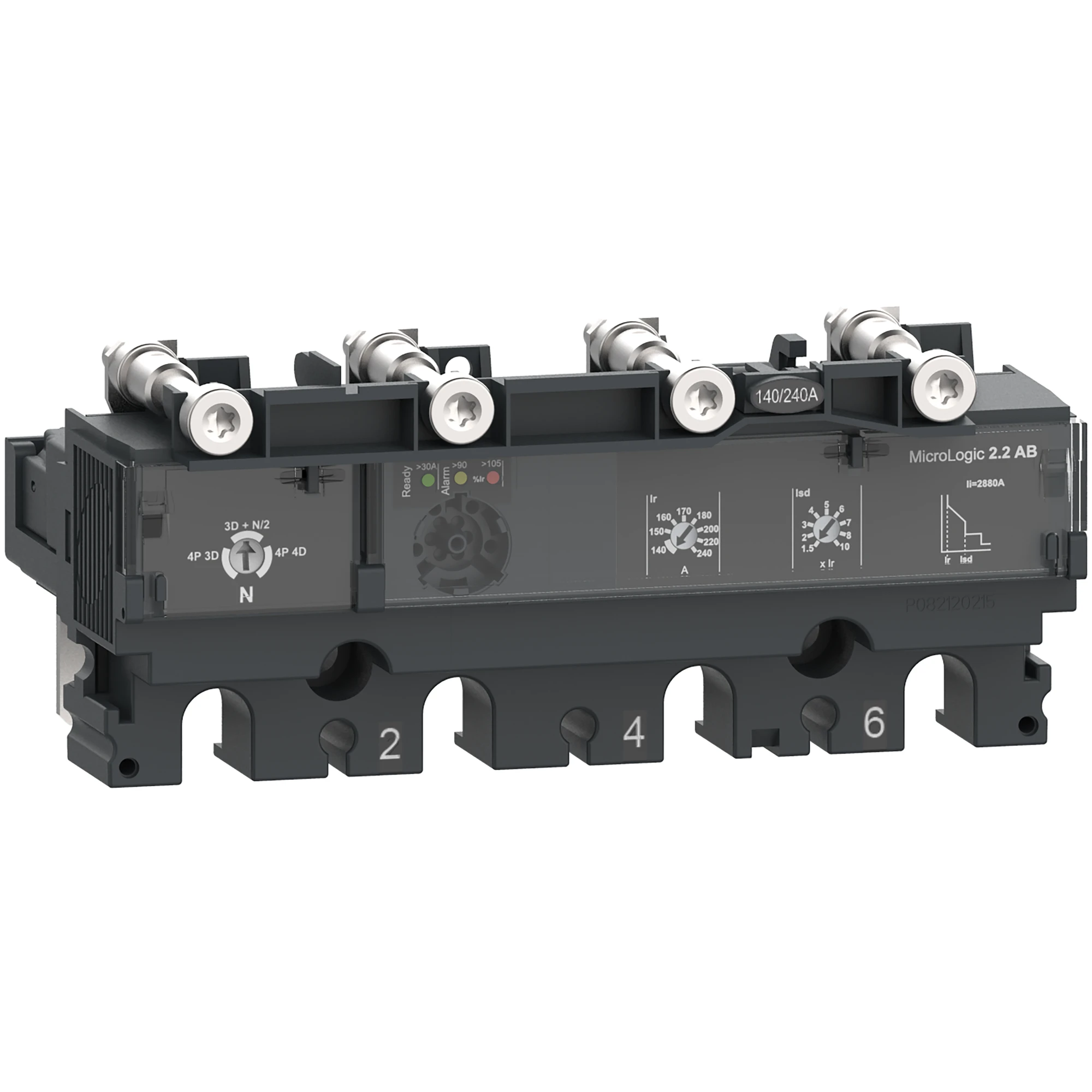 Schneider Electric C1042B100 Electronic Trip Unit MicroLogic 2.2 AB for ComPacT NSX 100/160/250 Compact Circuit Breaker 100 A, 4P4D (img_001) Schneider Electric C1042B100 Electronic Trip Unit MicroLogic 2.2 AB for ComPacT NSX 100/160/250 Compact Circuit Breaker 100 A, 4P4D (img_001)