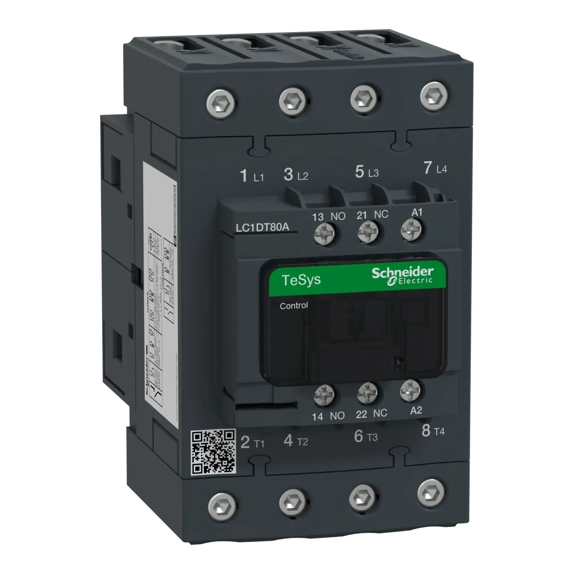 Schneider Electric LC1DT80AB7 Power contactor LC1D 4p, +1NO+1NC, coil 24 V AC (img_002)