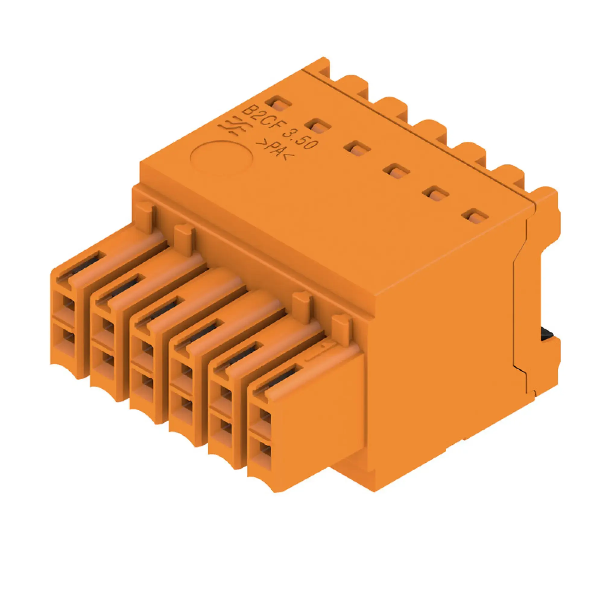 Weidmüller 1277320000 PCB connector (wire connection), 160 V, 13.4 A, Pitch in mm: 3.50, 1.5 mm², Number of poles: 12, PUSH IN with actuator, Box (img_001)