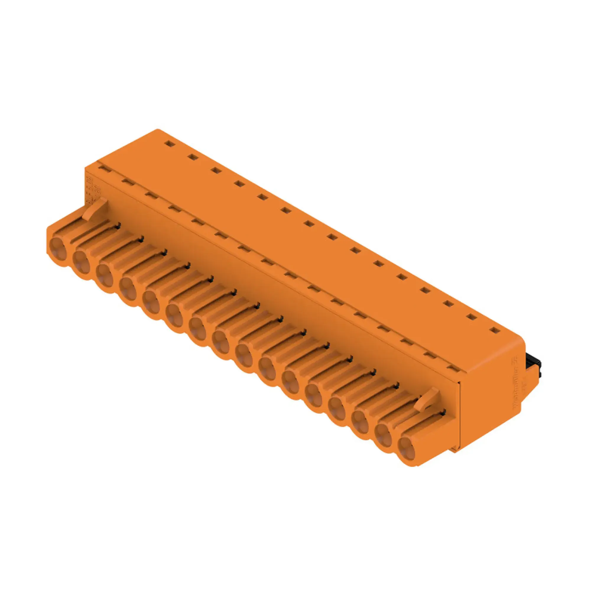 Weidmüller 1013840000 PCB connector (wire connection), 320 V, 24 A, Pitch in mm: 5.08, 3.31 mm², Number of poles: 16, PUSH IN with actuator, Box (img_001)