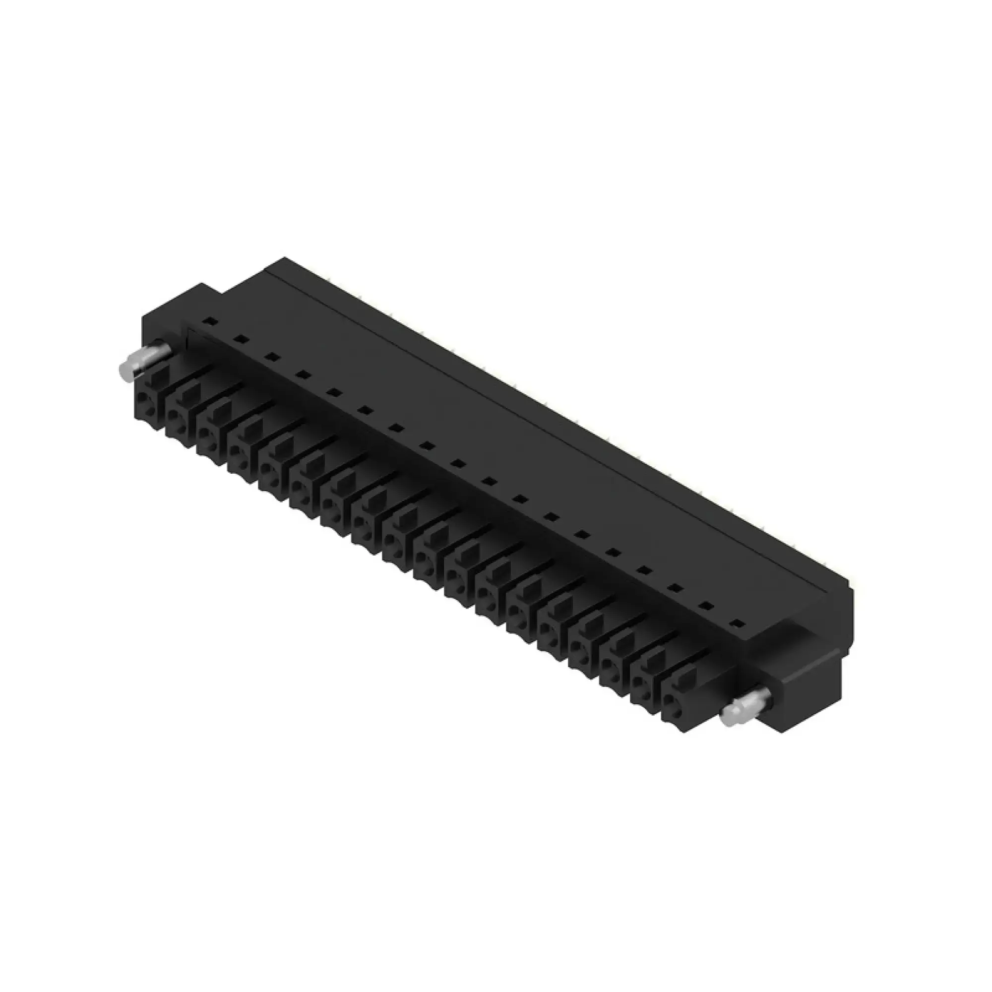 Weidmüller 1972170000 PCB connector (wire connection), 160 V, 17.5 A, Pitch in mm: 3.81, 1.5 mm², Number of poles: 18, PUSH IN with actuator, Box (img_001)