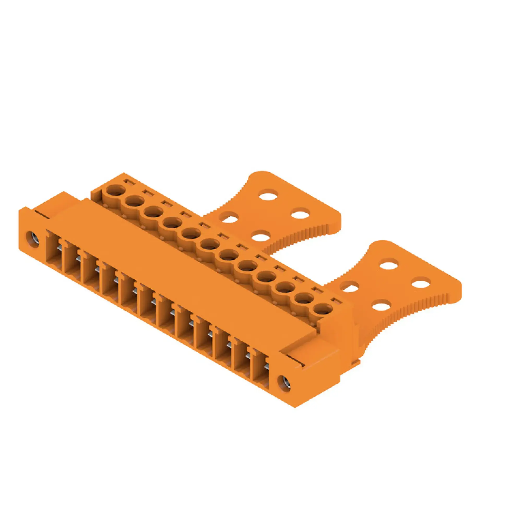 Weidmüller 1237220000 PCB connector (wire connection), 160 V, 17.5 A, Pitch in mm: 3.81, 1.5 mm², Number of poles: 12, Clamping yoke connection, Box (img_001)
