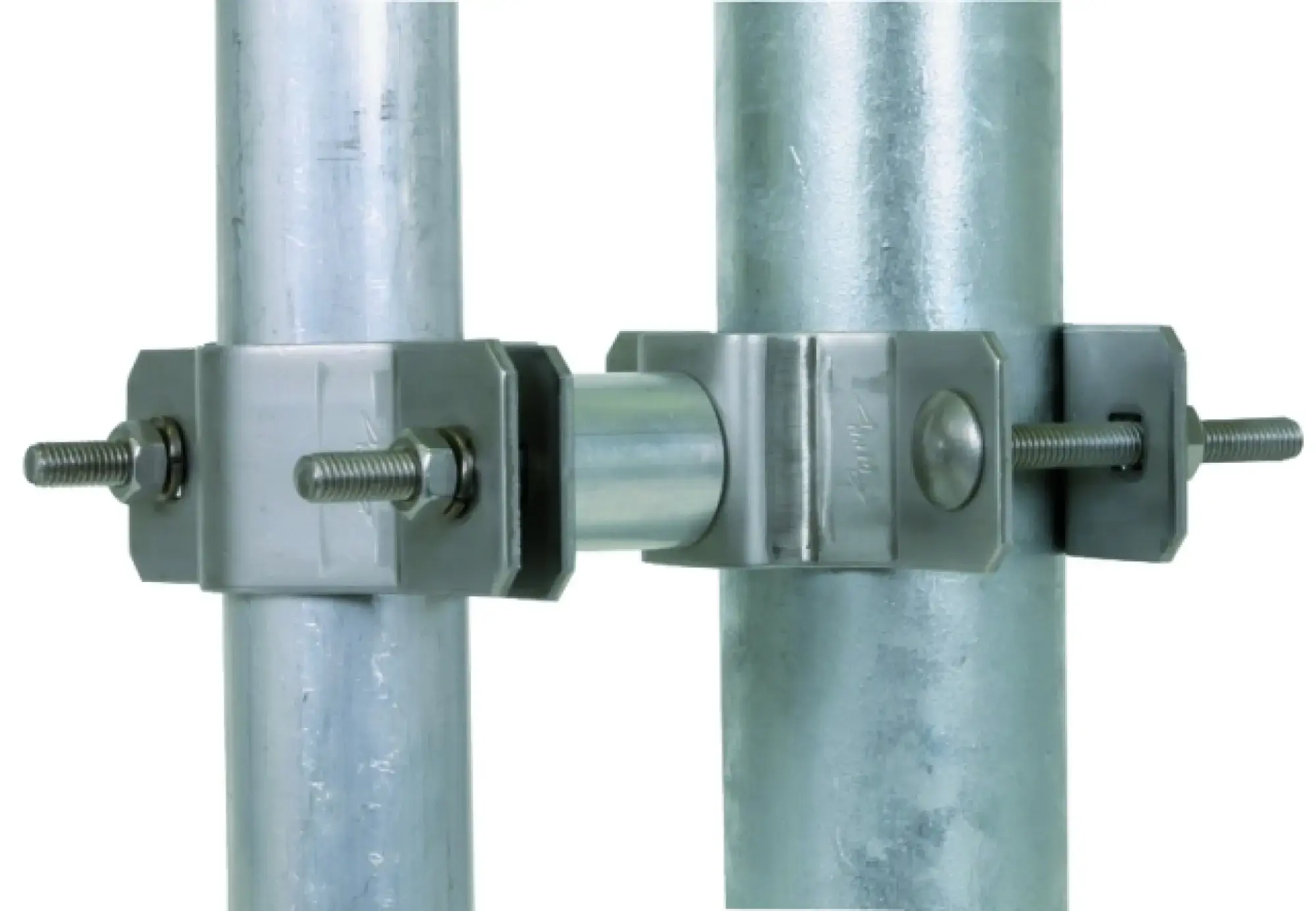 Dehn 105161 Fixing clamp for pipes D 40mm w. spacer 35mm for supp. tubes D 45-65mm StSt (img_001)