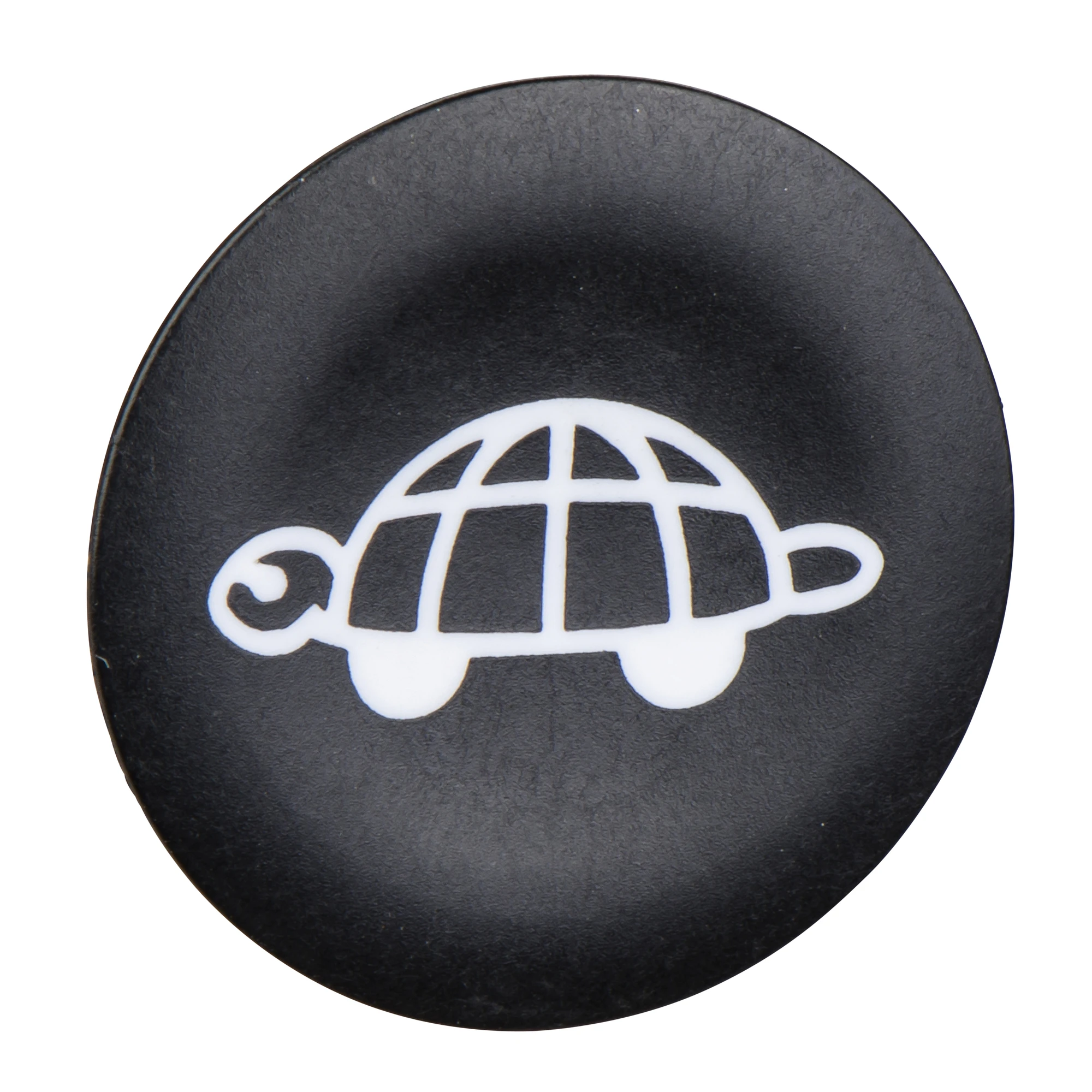 Schneider Electric ZBA248 Black Calotte with Turtle Symbol for Round Pushbutton Ø22 (img_001)