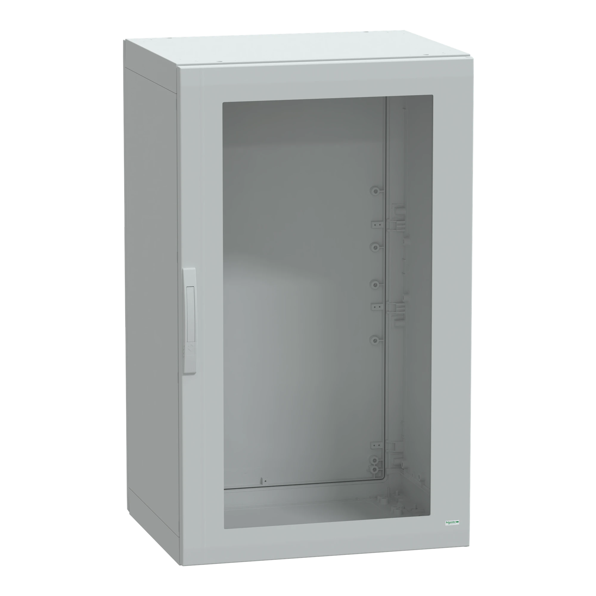Schneider Electric NSYPLA1276TG Polyester enclosure floor-standing PLA completely sealed 1250x750x620mm IP65, transparent door (img_001)
