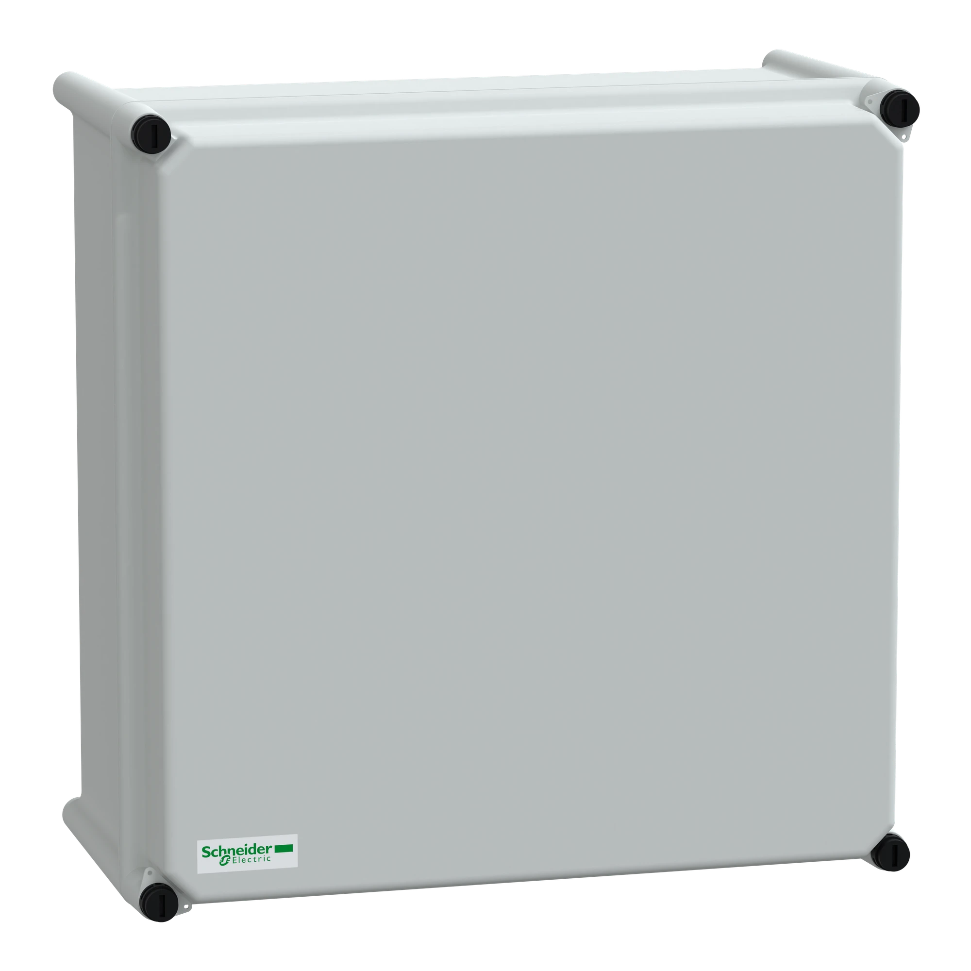 Schneider Electric NSYPLSC3636G Polyester enclosure PLS wall mounting 360x360x180mm IP66, opaque PC cover (img_001)