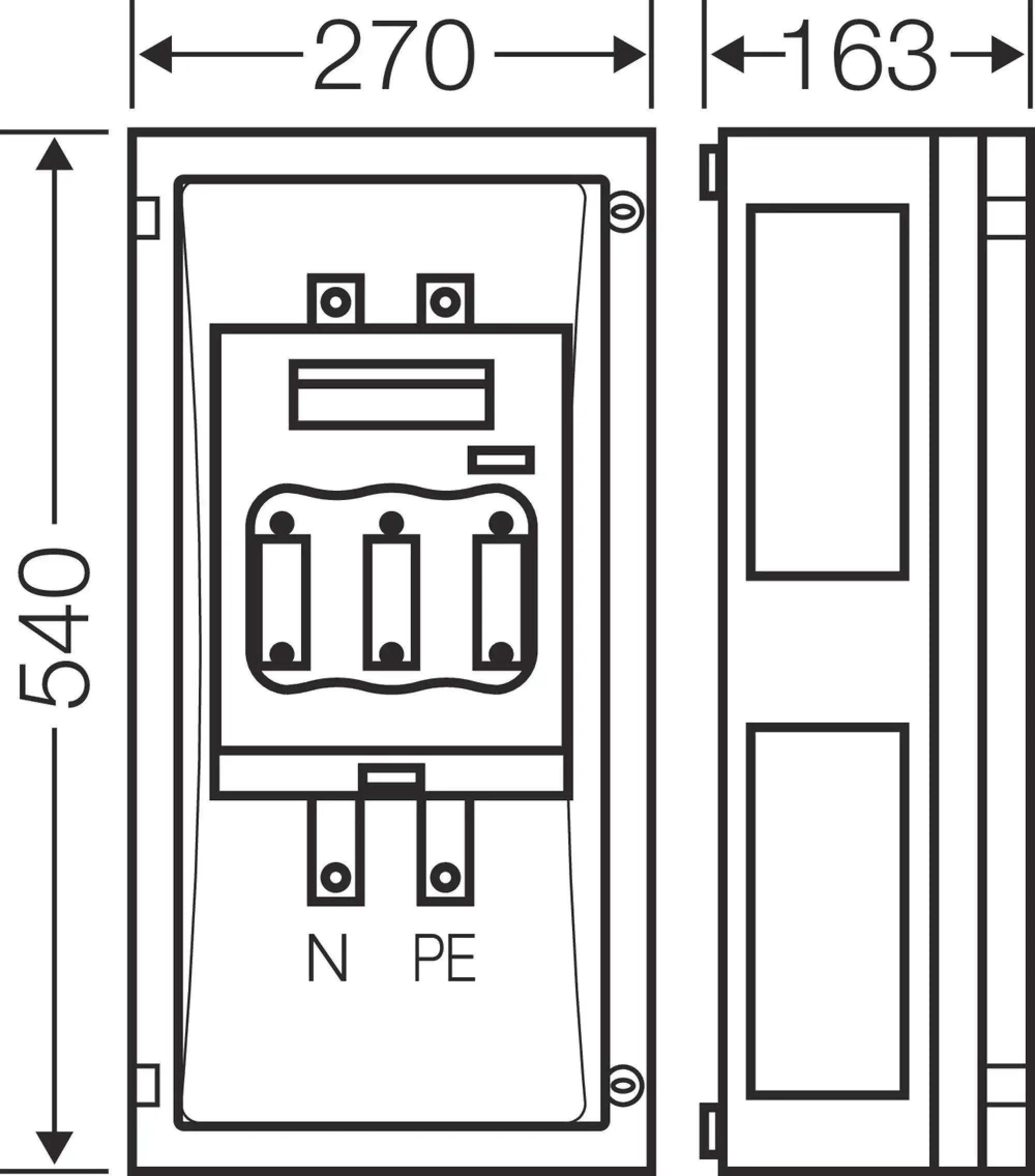 Hensel 68000219 ENYSTAR-NH-Sicherungslasttrennsch.-Geh. 1xNH 1, 3polig 250 A + PE+N FP 4312 (img_004) Hensel 68000219 ENYSTAR-NH-Sicherungslasttrennsch.-Geh. 1xNH 1, 3polig 250 A + PE+N FP 4312 (img_004)
