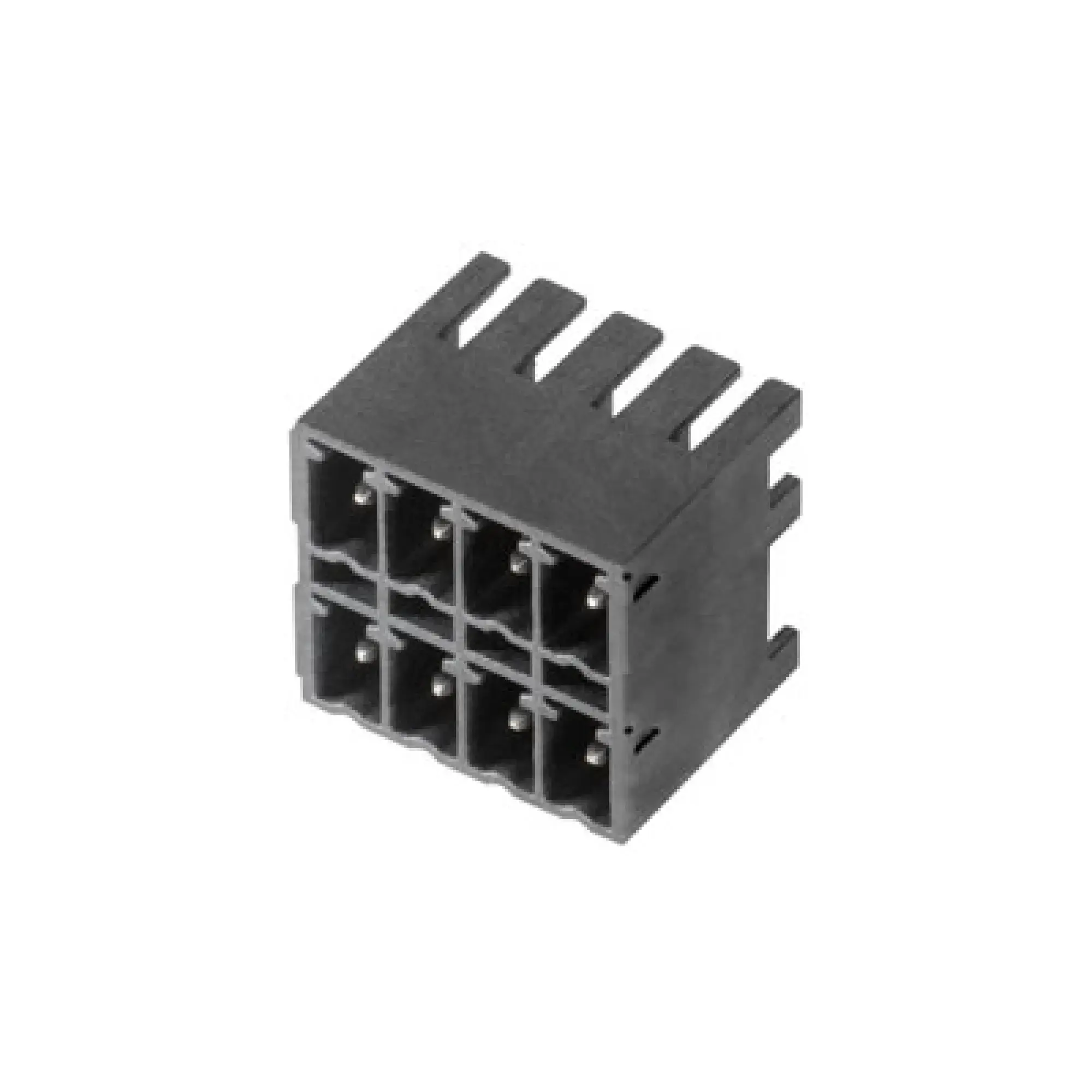 Weidmüller 1038970000 PCB connector (board connection), 160 V, 17.5 A, Pitch in mm: 3.81, Number of poles: 8, THT/THR solder connection, Box (img_001)