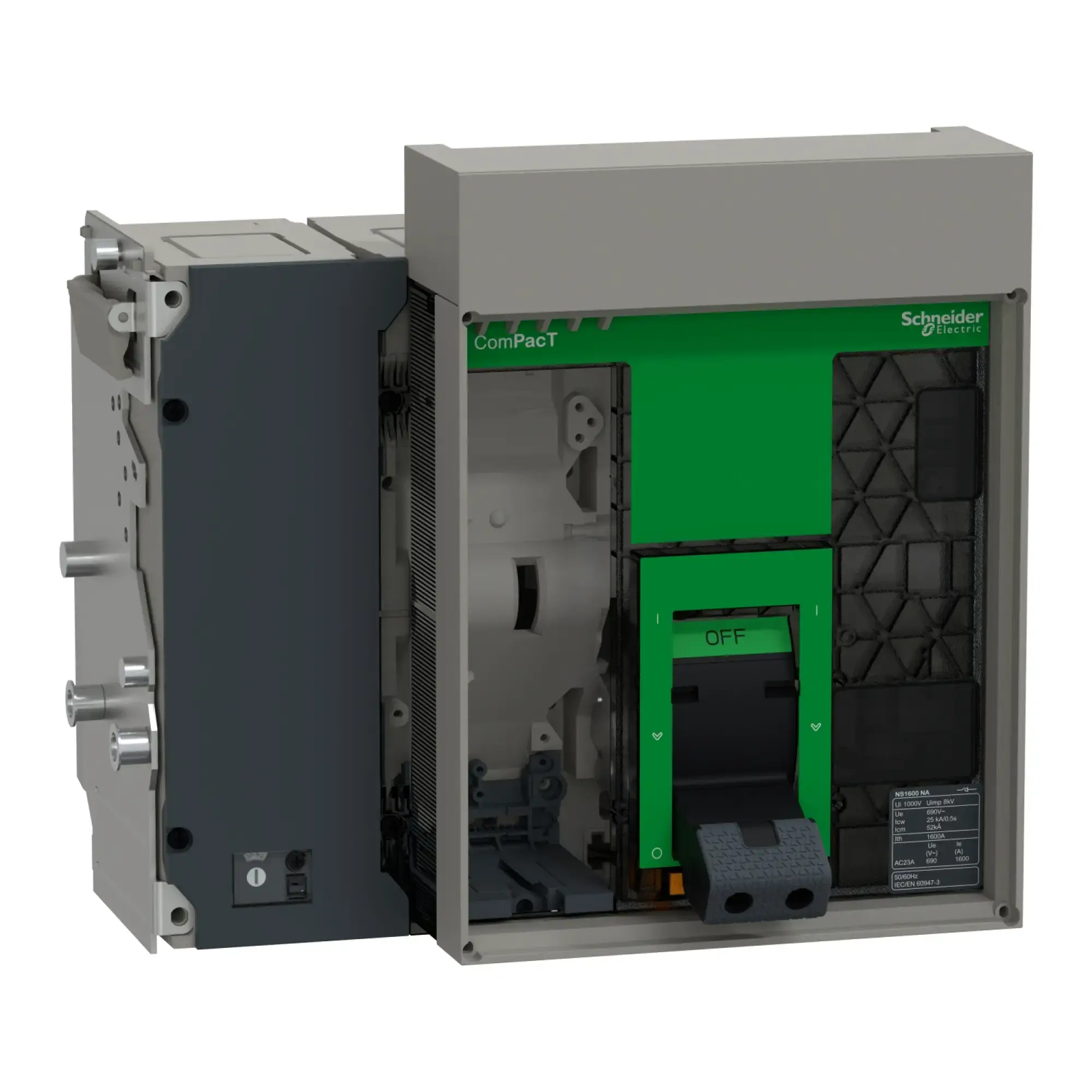 Schneider Electric C160S4WM Disconnector Switch ComPacT NS1600 NA, 4P, 1,600 A / 690 V AC, Toggle (img_002)