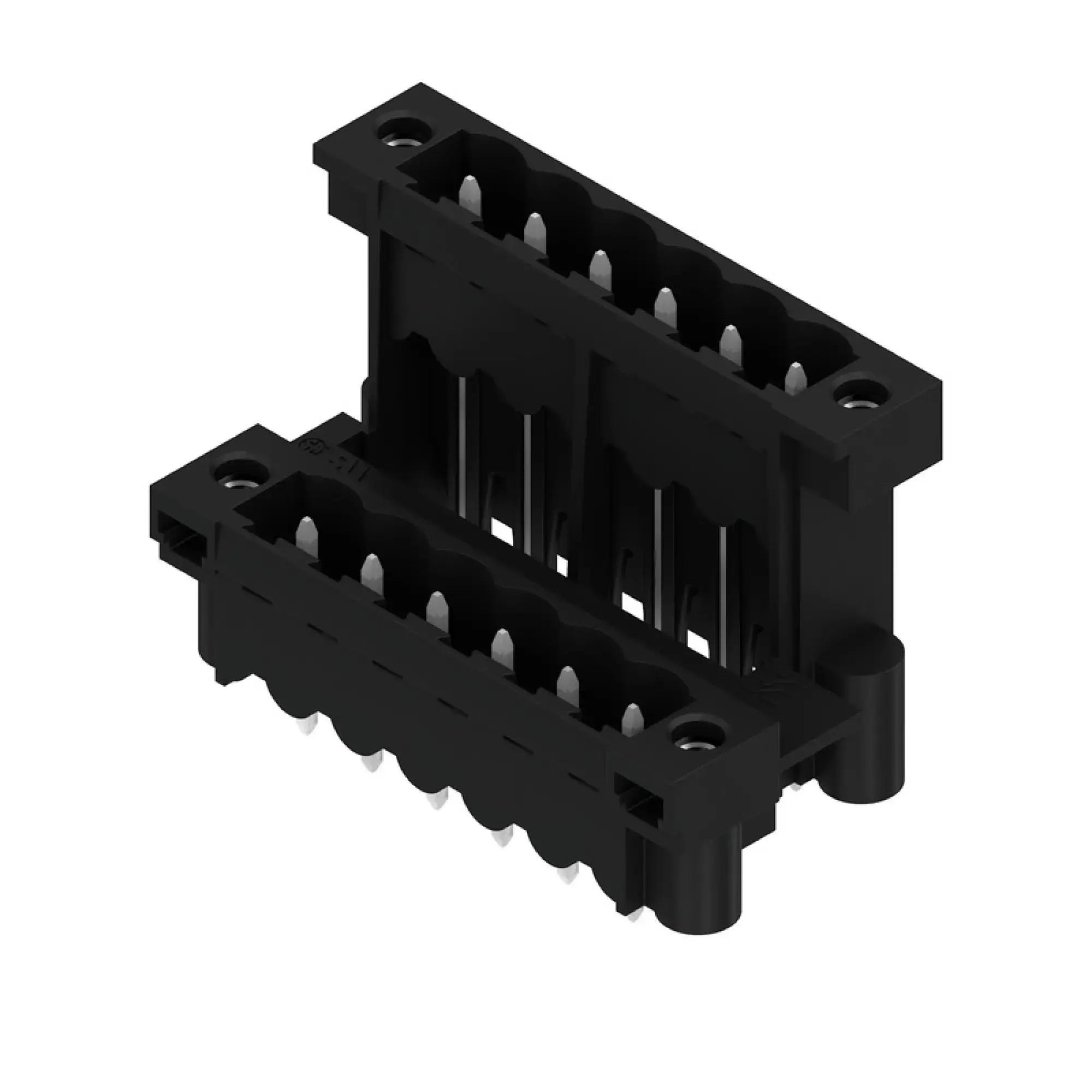 Weidmüller 1828810000 PCB connector (board connection), 320 V, 15 A, Pitch in mm: 5.08, Number of poles: 12, THT/THR solder connection, Box (img_001)