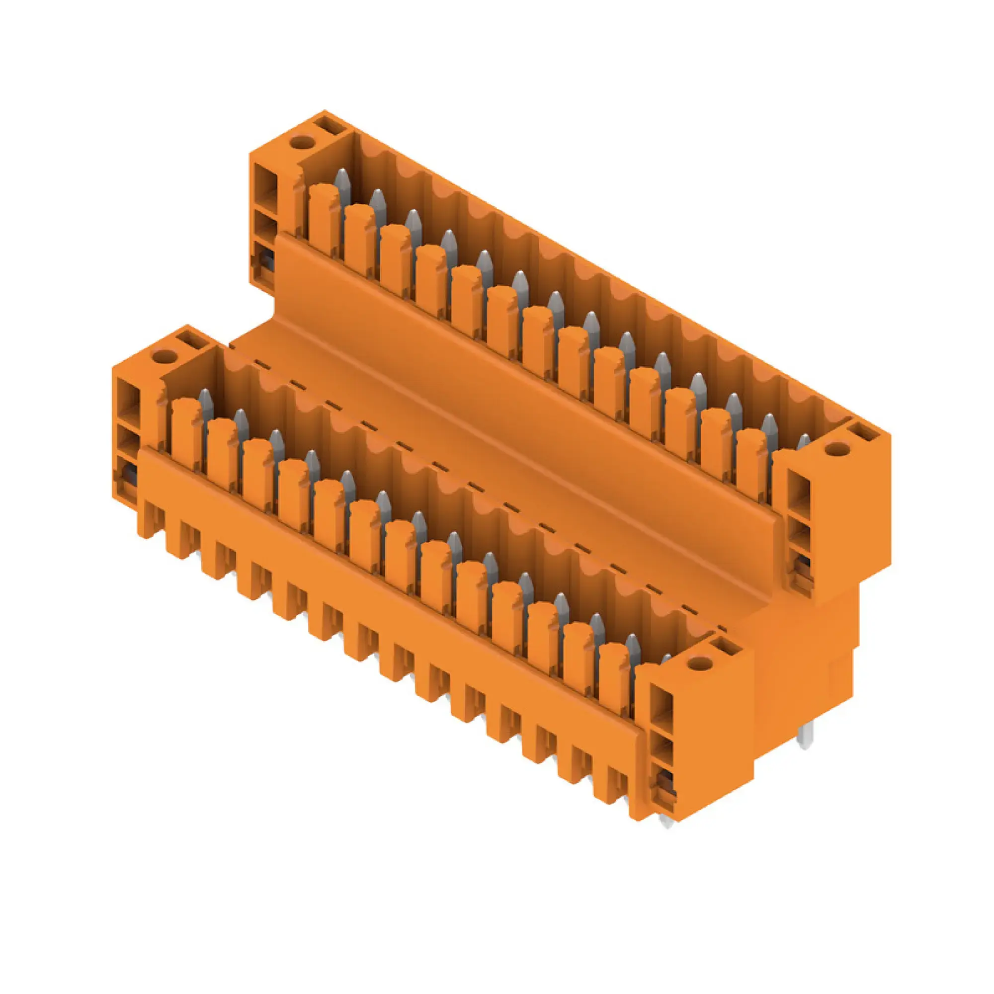 Weidmüller 1641300000 PCB connector (board connection), 160 V, 10.5 A, Pitch in mm: 3.50, Number of poles: 28, THT solder connection, Box (img_001)