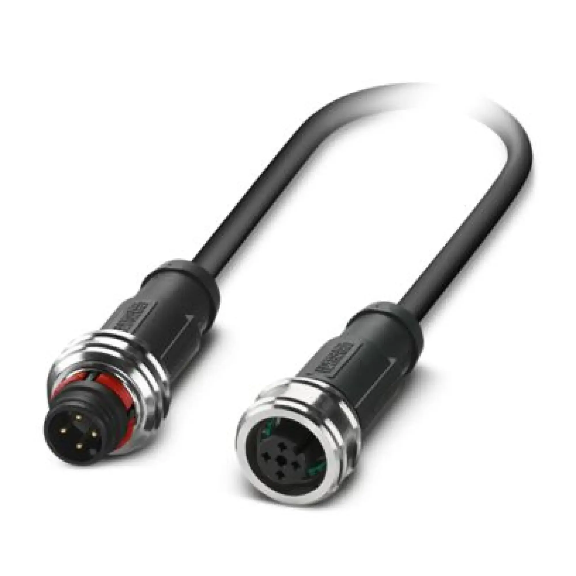 Phoenix Contact 1393219 Sensor/actuator cable SAC-4P-P12MS/ 0,6-PUR/P12FS (img_001)