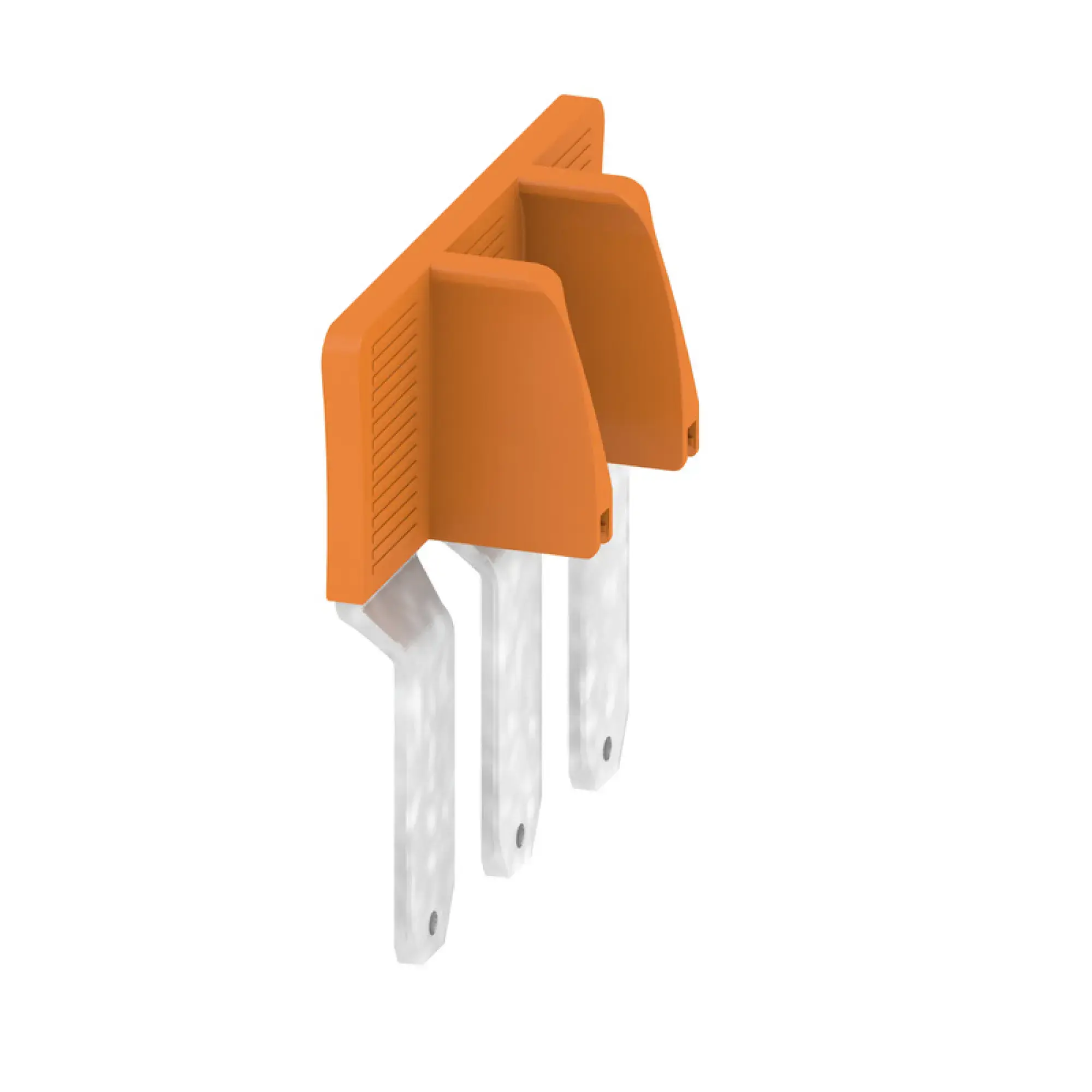 Weidmüller 2728850000 Cross-connector (terminal), Plugged, orange, 232 A, Number of poles: 3, Pitch in mm: 34.00, Insulated: Yes, Width: 25.8 mm (img_001) Weidmüller 2728850000 Cross-connector (terminal), Plugged, orange, 232 A, Number of poles: 3, Pitch in mm: 34.00, Insulated: Yes, Width: 25.8 mm (img_001)