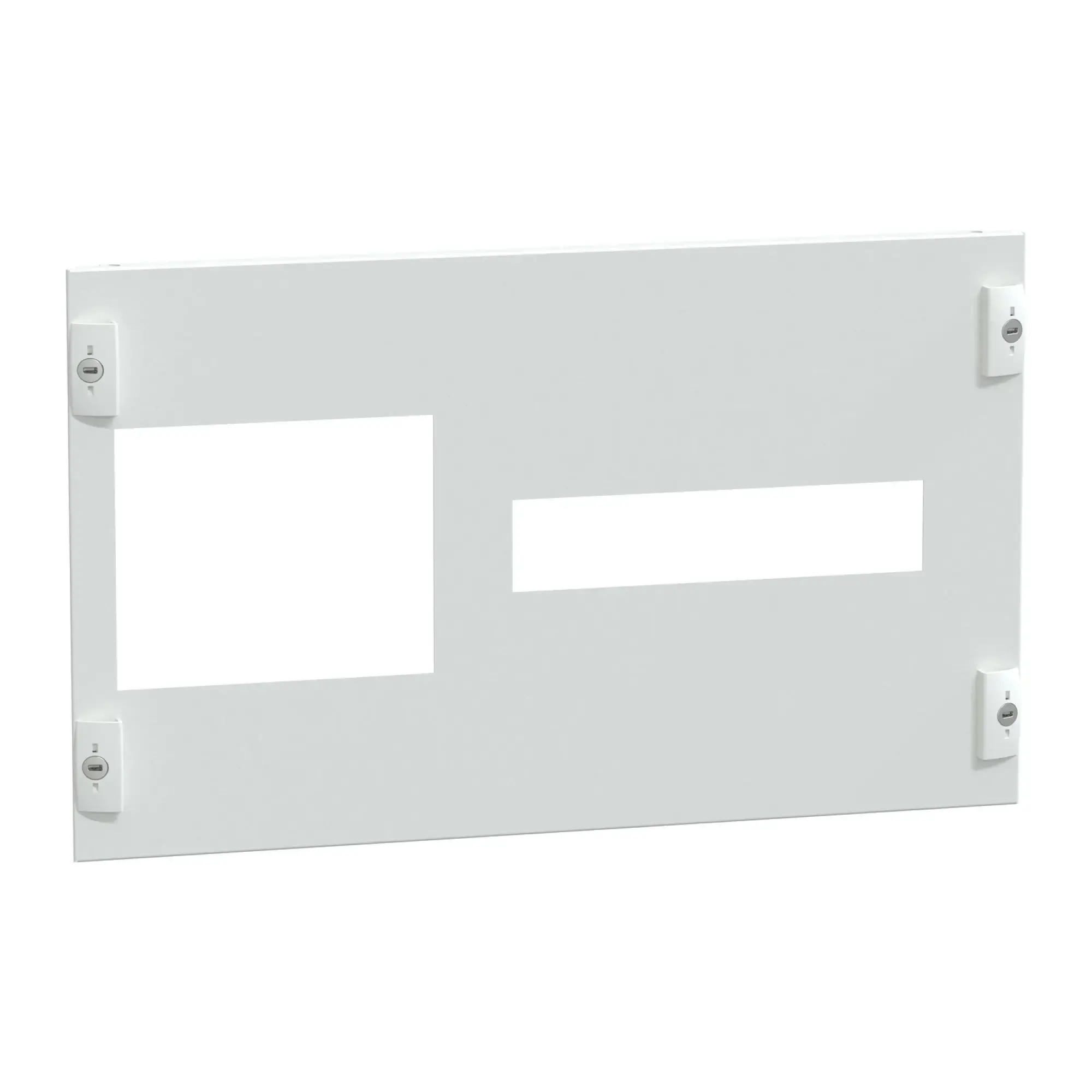 Schneider Electric LVS03932 PrismaSeT-P, Front Panel, PowerLogic Vigilohm IM400 and 3x XD301 or 1-2x IFL12, vertical, Width=650mm, Height=6 Modules (img_002)