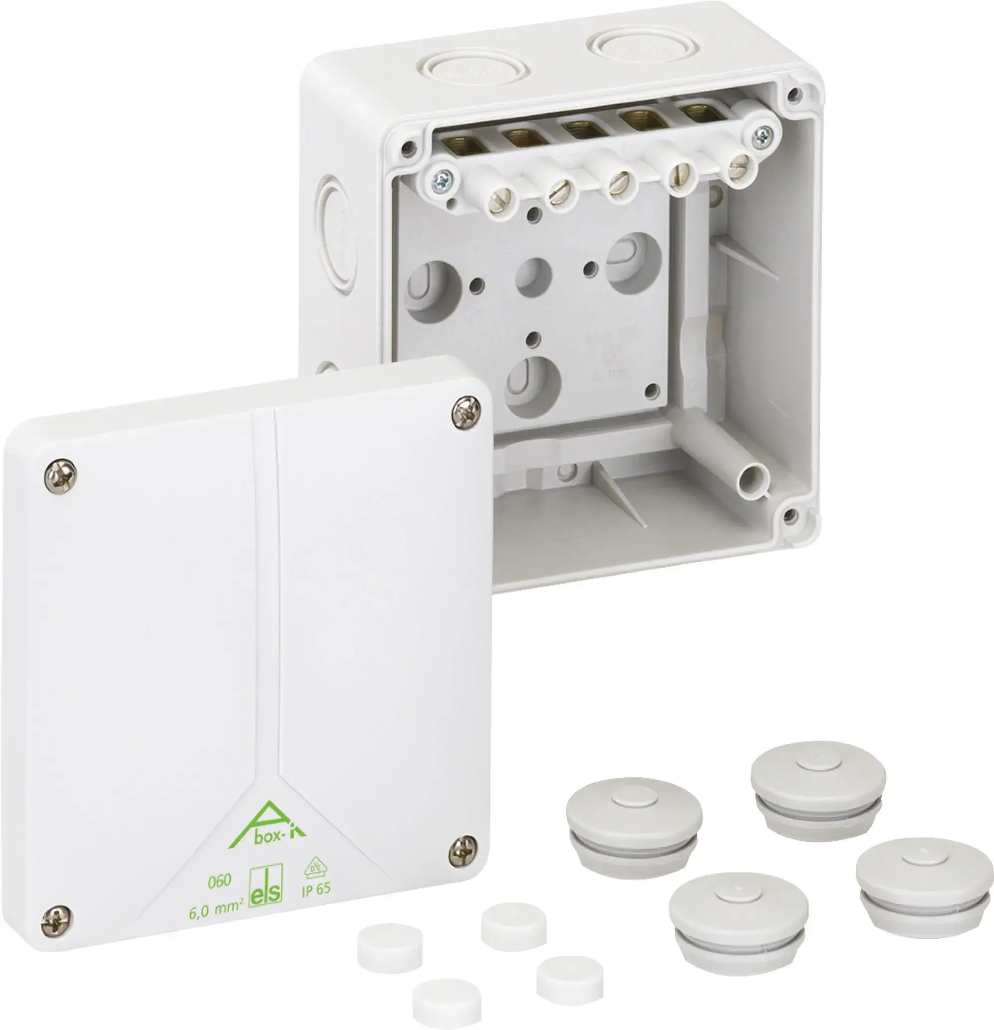 Spelsberg 49040601 Junction box, Type of protection IP65, max. 6², Impact strength IK08, Protection class II, Ui 690V AC, DLG, DNV, VDE, Halogen free (img_001) Spelsberg 49040601 Junction box, Type of protection IP65, max. 6², Impact strength IK08, Protection class II, Ui 690V AC, DLG, DNV, VDE, Halogen free (img_001)