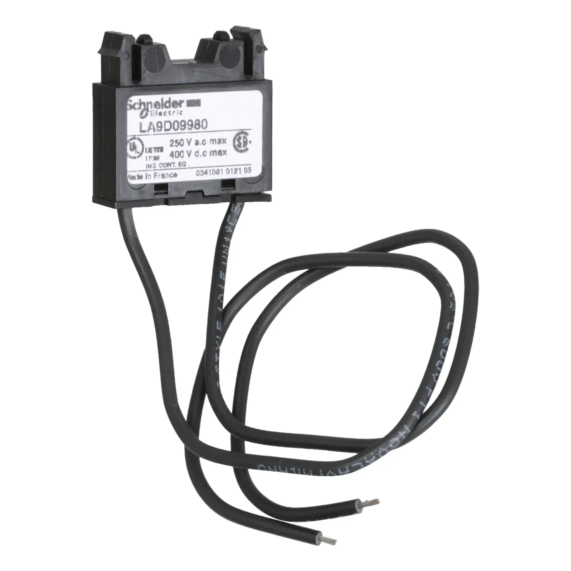 Schneider Electric LA9D09980 Wiring module, RC unit, 220V AC for LC1F (img_002)