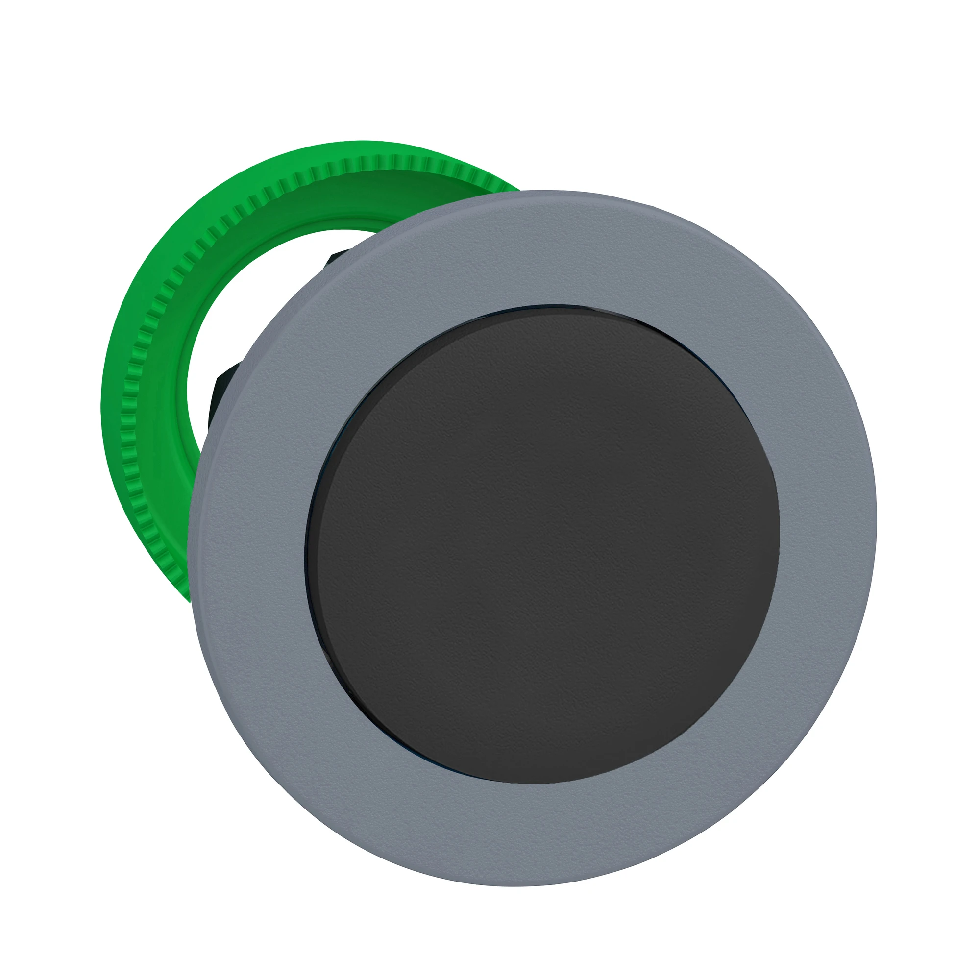 Schneider Electric ZB5FL2C0 Push button, Front element, Harmony XB5F, Plastic, 30mm, light grey, black, protruding, unlabelled, momentary (img_001) Schneider Electric ZB5FL2C0 Push button, Front element, Harmony XB5F, Plastic, 30mm, light grey, black, protruding, unlabelled, momentary (img_001)
