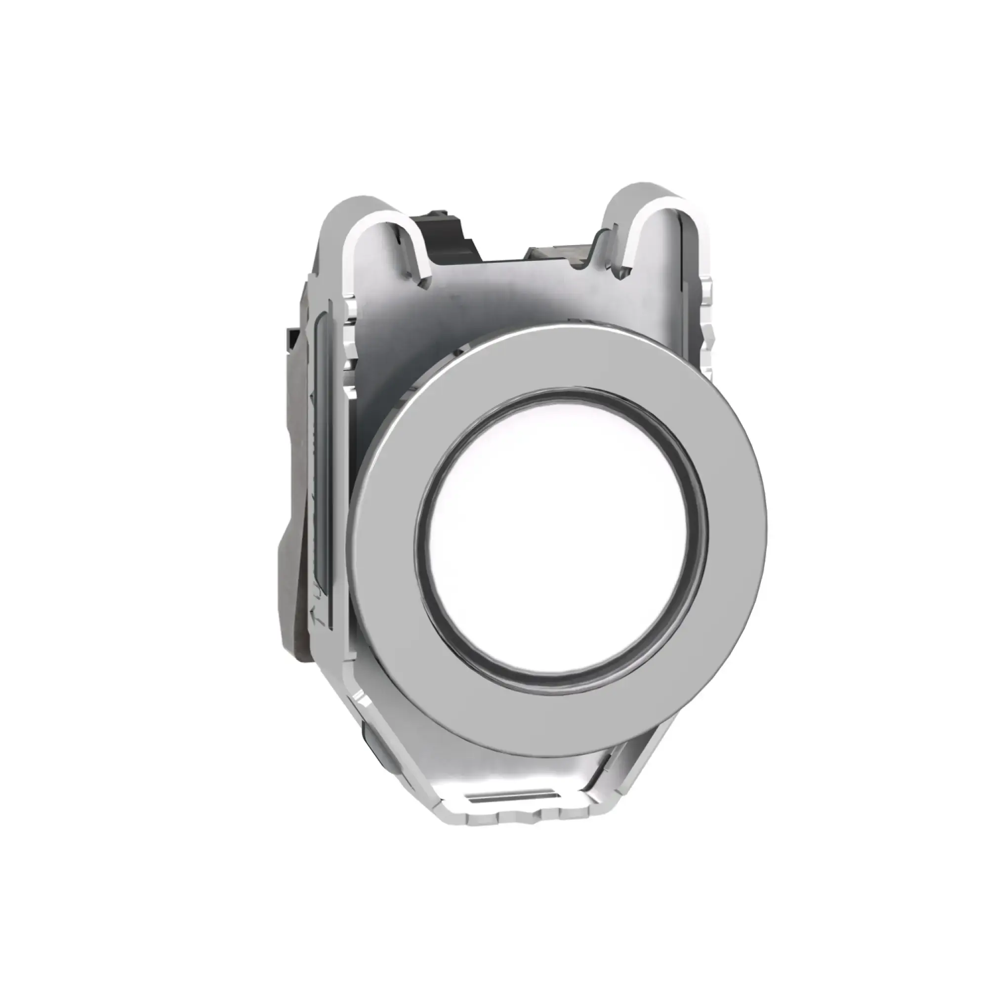 Schneider Electric XB4FVB1 Indicator Light, Harmony XB4F, Metal, 30mm, White, Universal LED, Smooth Dome, Screw Terminal, 24V AC/DC (img_011) Schneider Electric XB4FVB1 Indicator Light, Harmony XB4F, Metal, 30mm, White, Universal LED, Smooth Dome, Screw Terminal, 24V AC/DC (img_011)