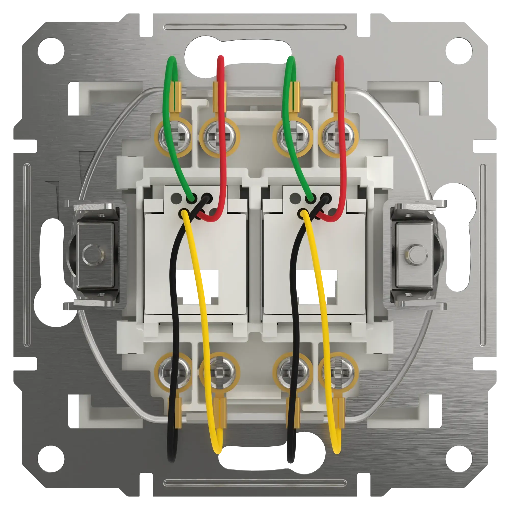 Schneider Electric EPH4270121D RJ11 Telephone Socket 2-Port flush-mounted, white, Asfora (img_004) Schneider Electric EPH4270121D RJ11 Telephone Socket 2-Port flush-mounted, white, Asfora (img_004)