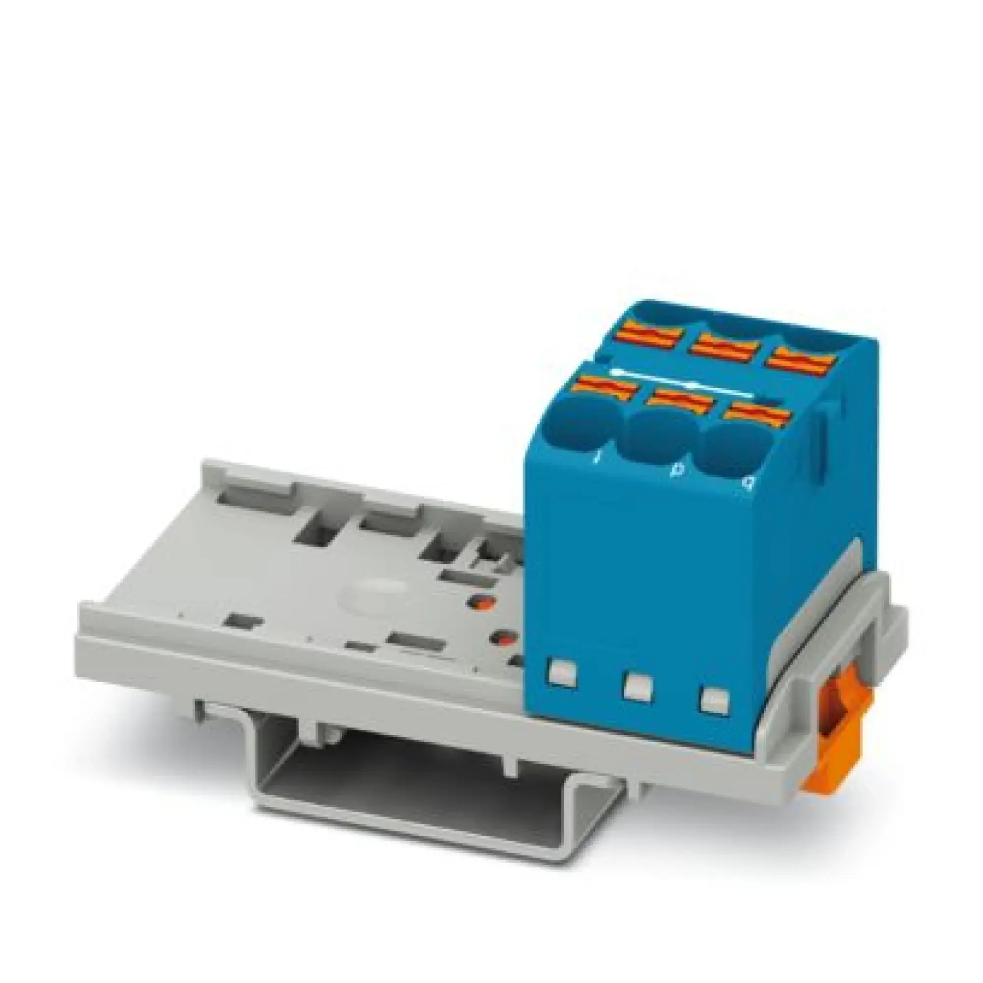 Phoenix Contact 3273528 Distribution block PTFIX 6X4-NS35 BU (img_001)