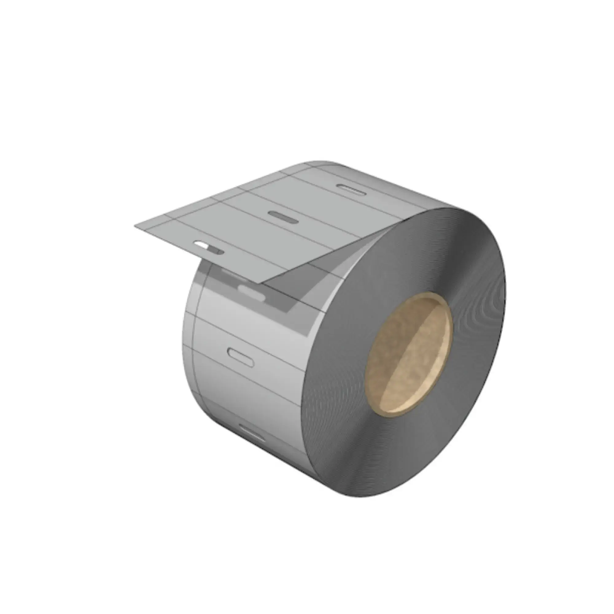 Weidmüller 2799220000 Device marking, Width: 50 mm, Printed characters: without, Polypropylene, grey, Operating temperature range: -50...100 °C (img_001)