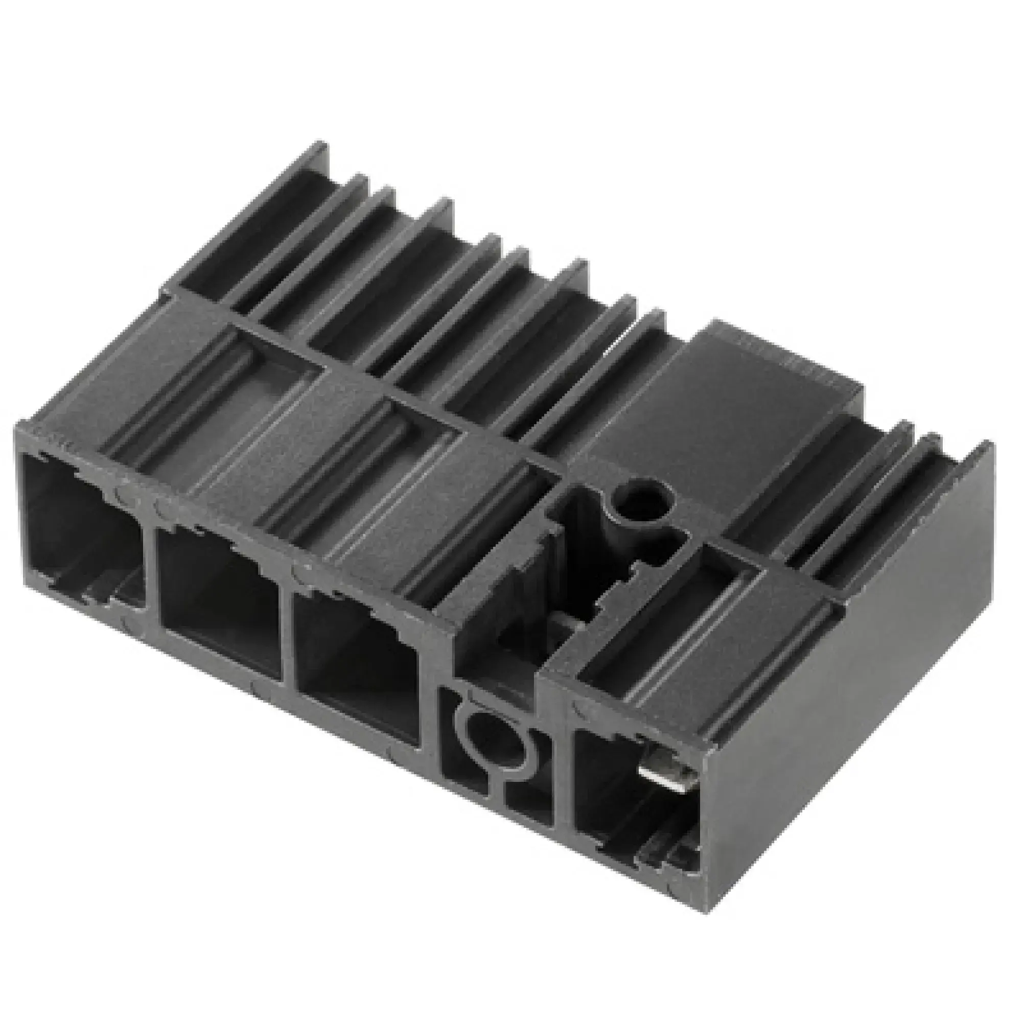 Weidmüller 1156700000 PCB connector (board connection), 1000 V, 78.3 A, Pitch in mm: 10.16, Number of poles: 4, THT solder connection, Box (img_001)