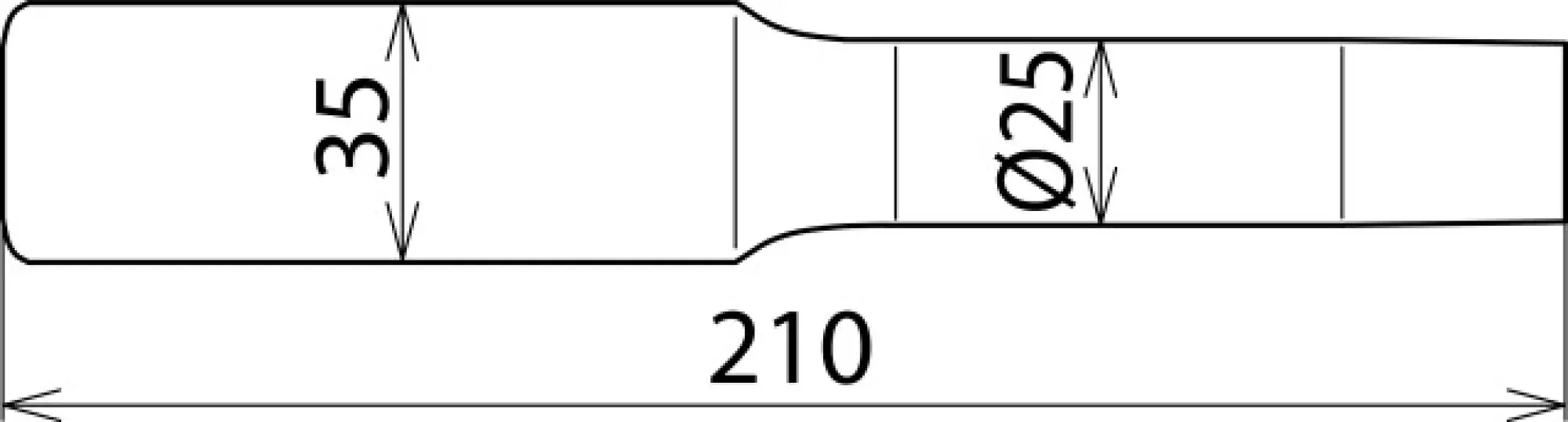 Dehn 785541 Flat cleaning head D=25mm/W=35mm for NS dry cleaning set -1000V (img_004) Dehn 785541 Flat cleaning head D=25mm/W=35mm for NS dry cleaning set -1000V (img_004)