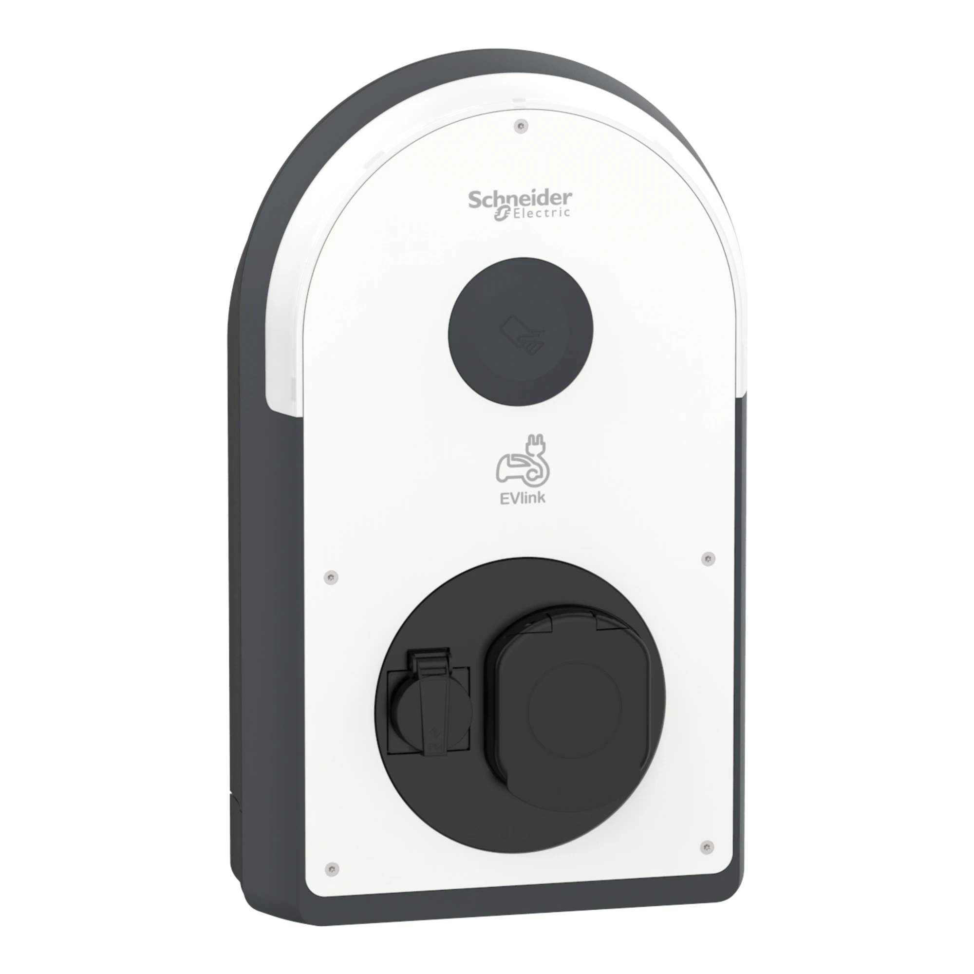 Schneider Electric EVB3S22N4FB Pro AC Wallbox, 22kW, T2S & TF, RCCB Type B-EV, IP54, IK10, NFC/RFID Reader (img_001) Schneider Electric EVB3S22N4FB Pro AC Wallbox, 22kW, T2S & TF, RCCB Type B-EV, IP54, IK10, NFC/RFID Reader (img_001)