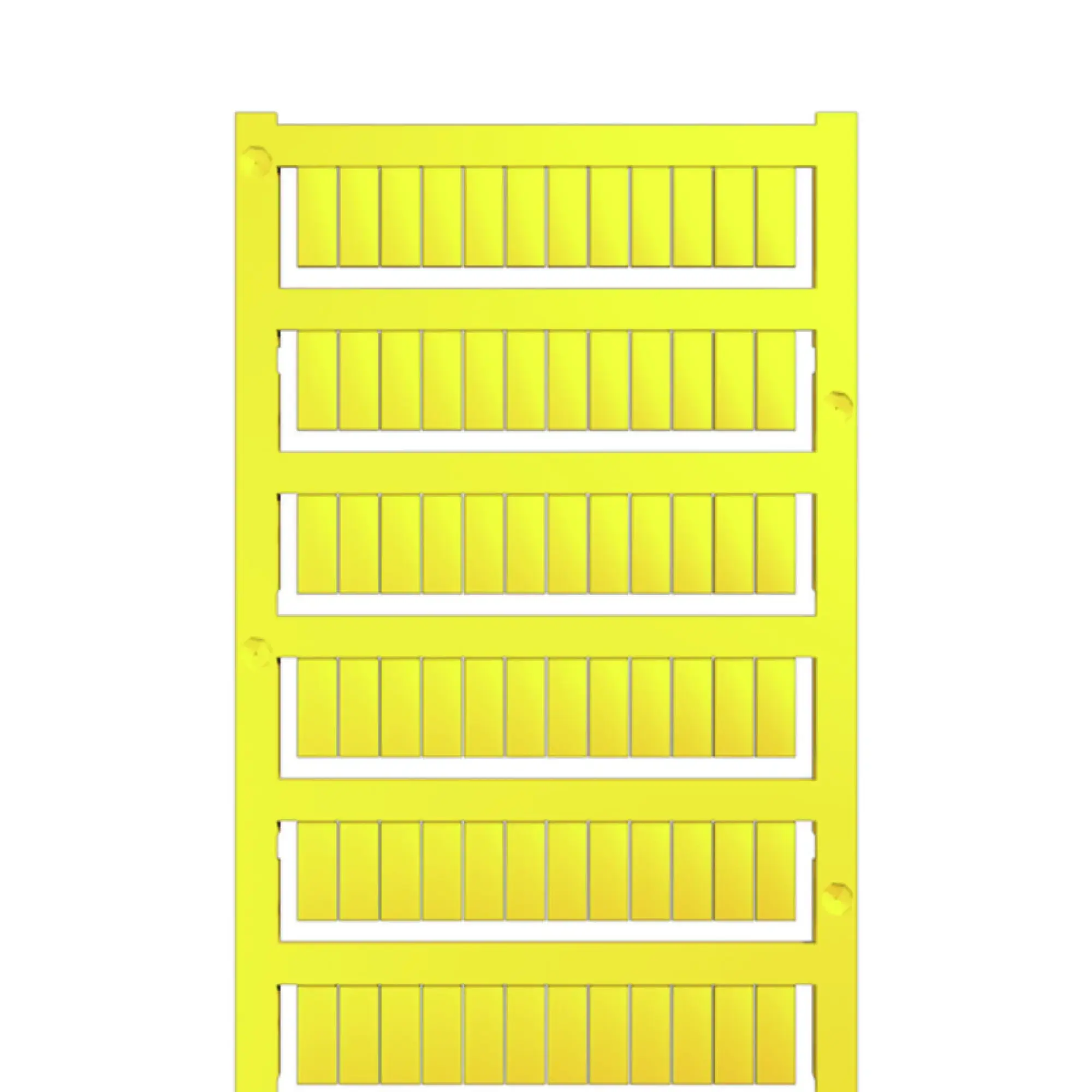 Weidmüller 1773541687 Terminal marking, yellow, Pitch in mm: 5.00, Printed characters: neutral, Width: 5 mm, Height: 12 mm (img_001) Weidmüller 1773541687 Terminal marking, yellow, Pitch in mm: 5.00, Printed characters: neutral, Width: 5 mm, Height: 12 mm (img_001)