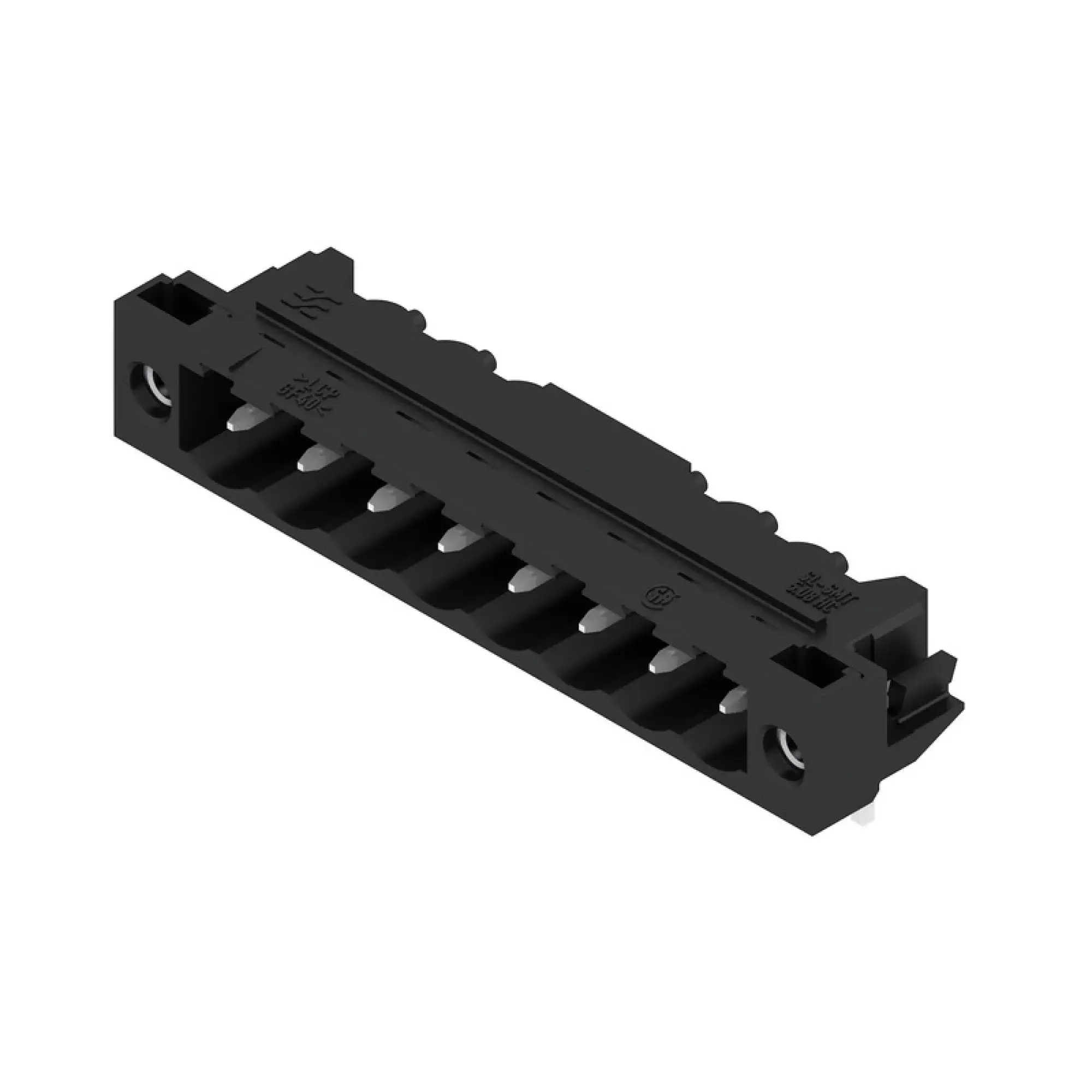 Weidmüller 1780470000 PCB connector (board connection), 320 V, 27.5 A, Pitch in mm: 5.08, Number of poles: 8, THT/THR solder connection, Box (img_001) Weidmüller 1780470000 PCB connector (board connection), 320 V, 27.5 A, Pitch in mm: 5.08, Number of poles: 8, THT/THR solder connection, Box (img_001)