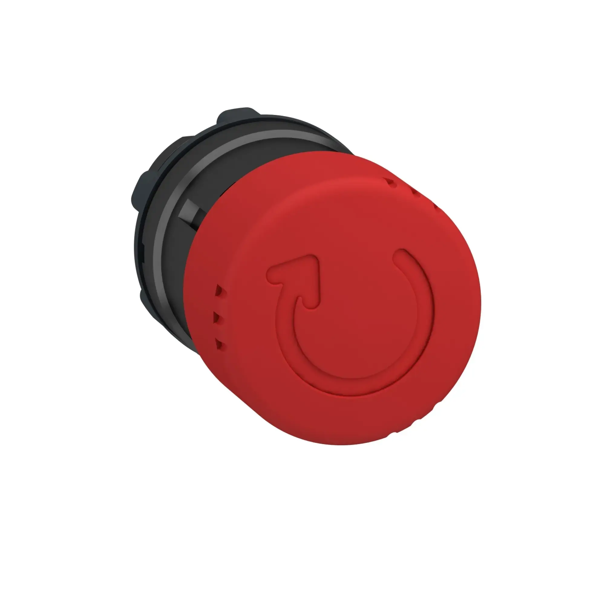 Schneider Electric ZB4BS8347 Emergency Stop/Emergency Off Switch, Front Element, Harmony XB4, Metal Black, 22mm, Red, Mushroom 30mm, Twist to Release (img_012)