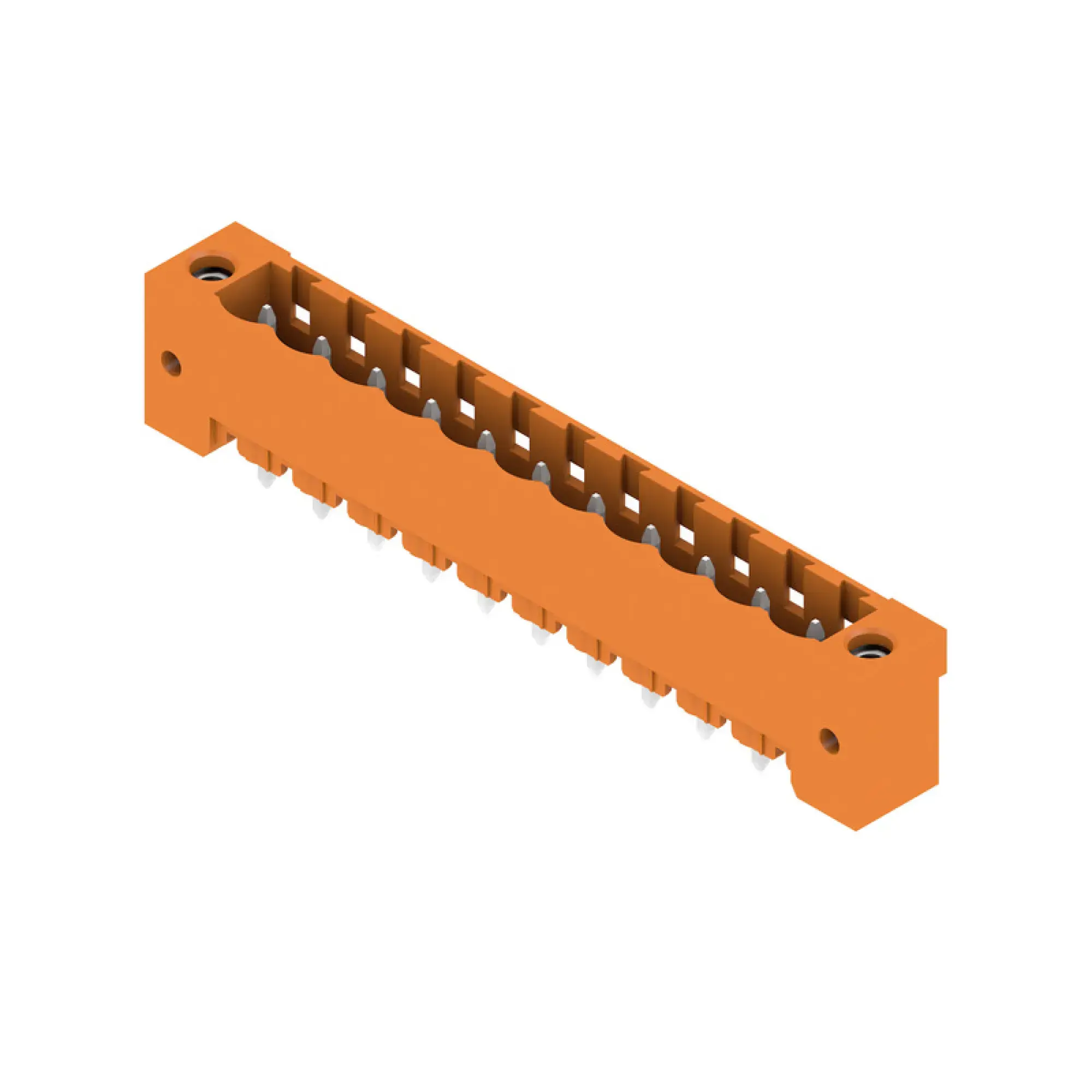 Weidmüller 1147410000 PCB connector (board connection), 320 V, 24 A, Pitch in mm: 5.08, Number of poles: 11, THT solder connection, Box (img_001)