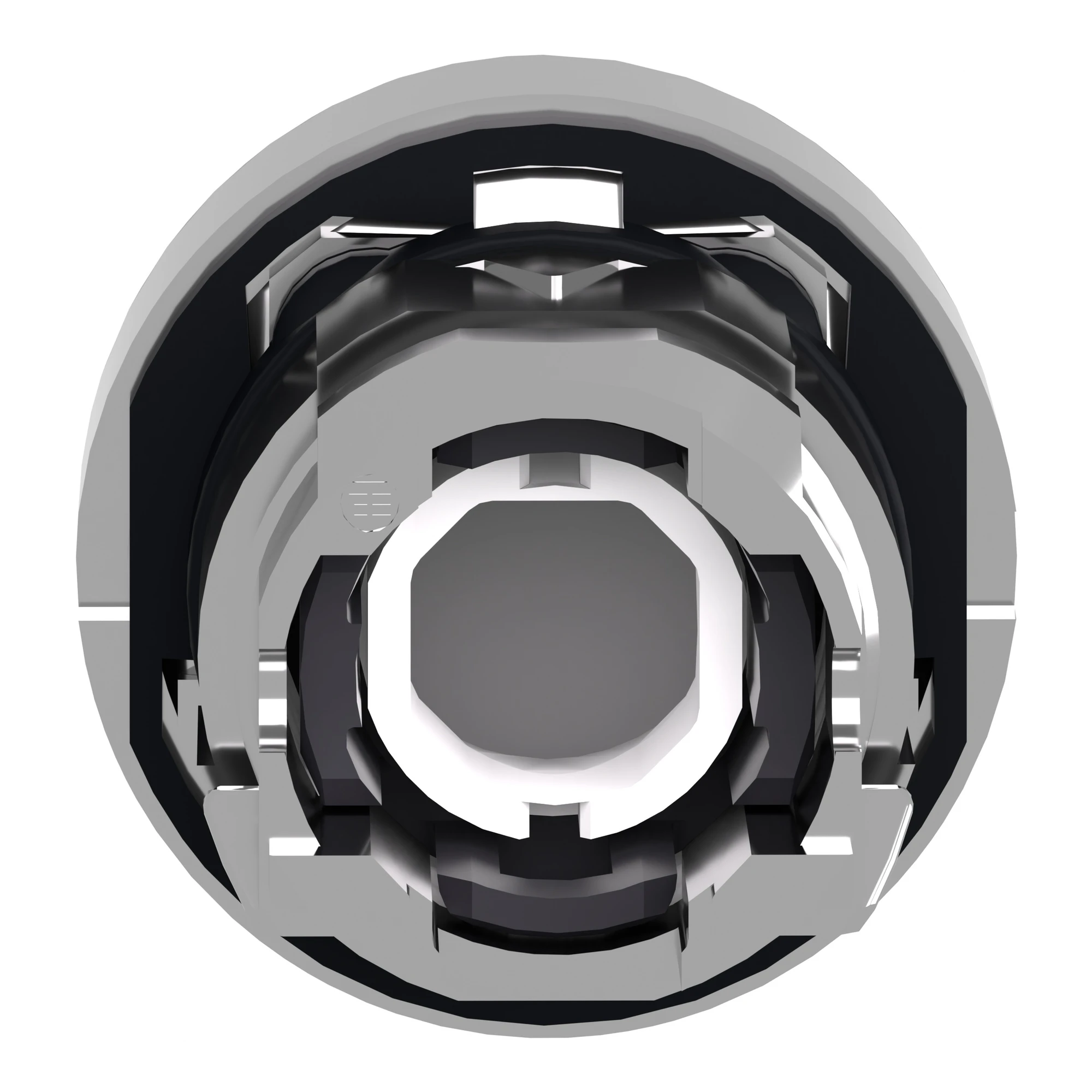 Schneider Electric ZB4BW113 Illuminated pushbutton, front element, Harmony XB4, metal, 22mm, white, protruding, unlabelled, for universal LED (img_002) Schneider Electric ZB4BW113 Illuminated pushbutton, front element, Harmony XB4, metal, 22mm, white, protruding, unlabelled, for universal LED (img_002)