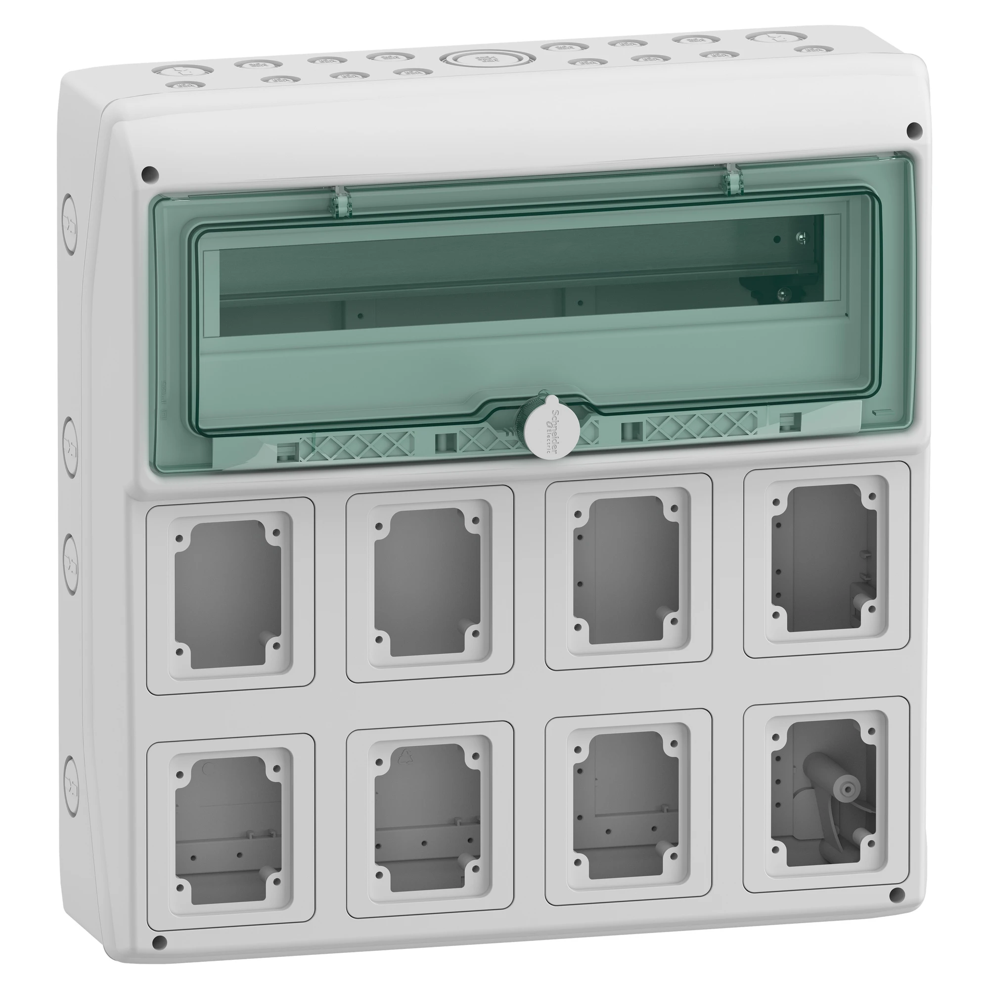 Schneider Electric 13182 Kaedra enclosure, for sockets, 448x460mm, 19 modules, 8 openings (img_001) Schneider Electric 13182 Kaedra enclosure, for sockets, 448x460mm, 19 modules, 8 openings (img_001)
