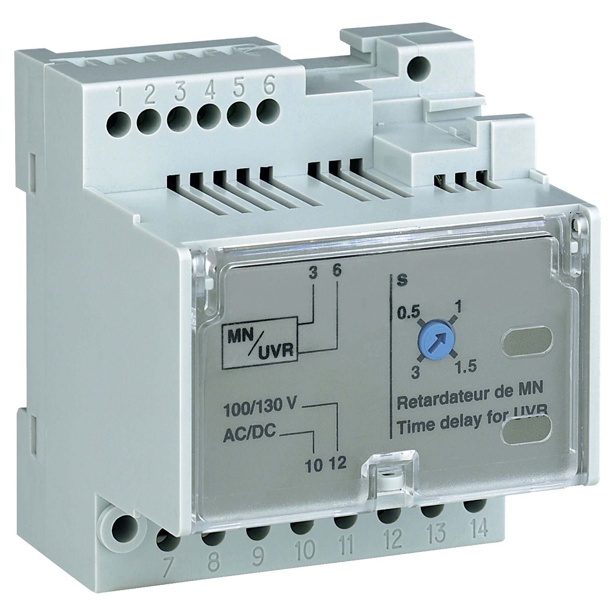 Schneider Electric LV833682SP Delay unit MN under-voltage release 200/250V AC/DC Time adjustable (img_001)