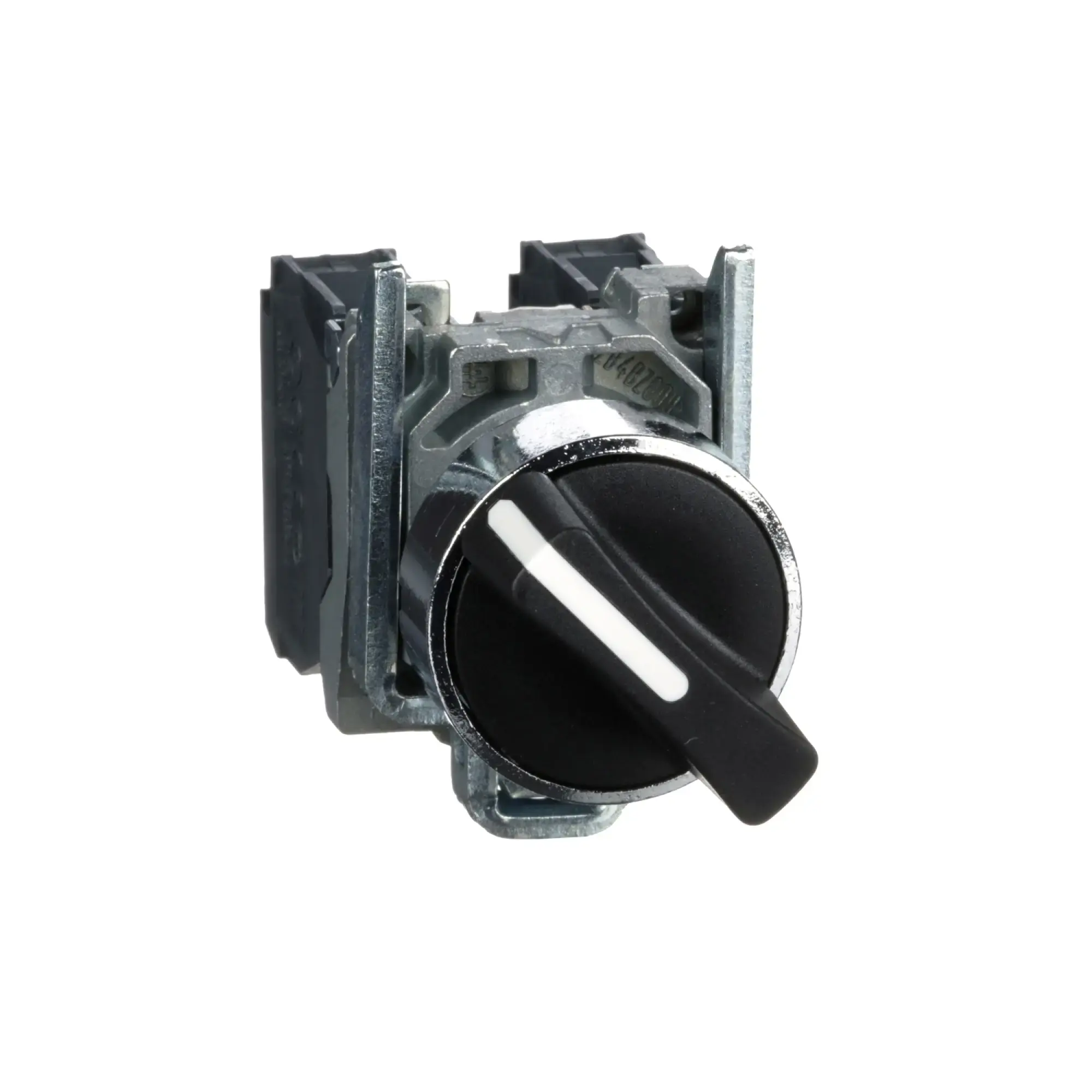 Schneider Electric XB4BD25 Selector switch, Harmony XB4, metal, 22mm, black, 2 positions, latching, 1NO+1NC (img_008)