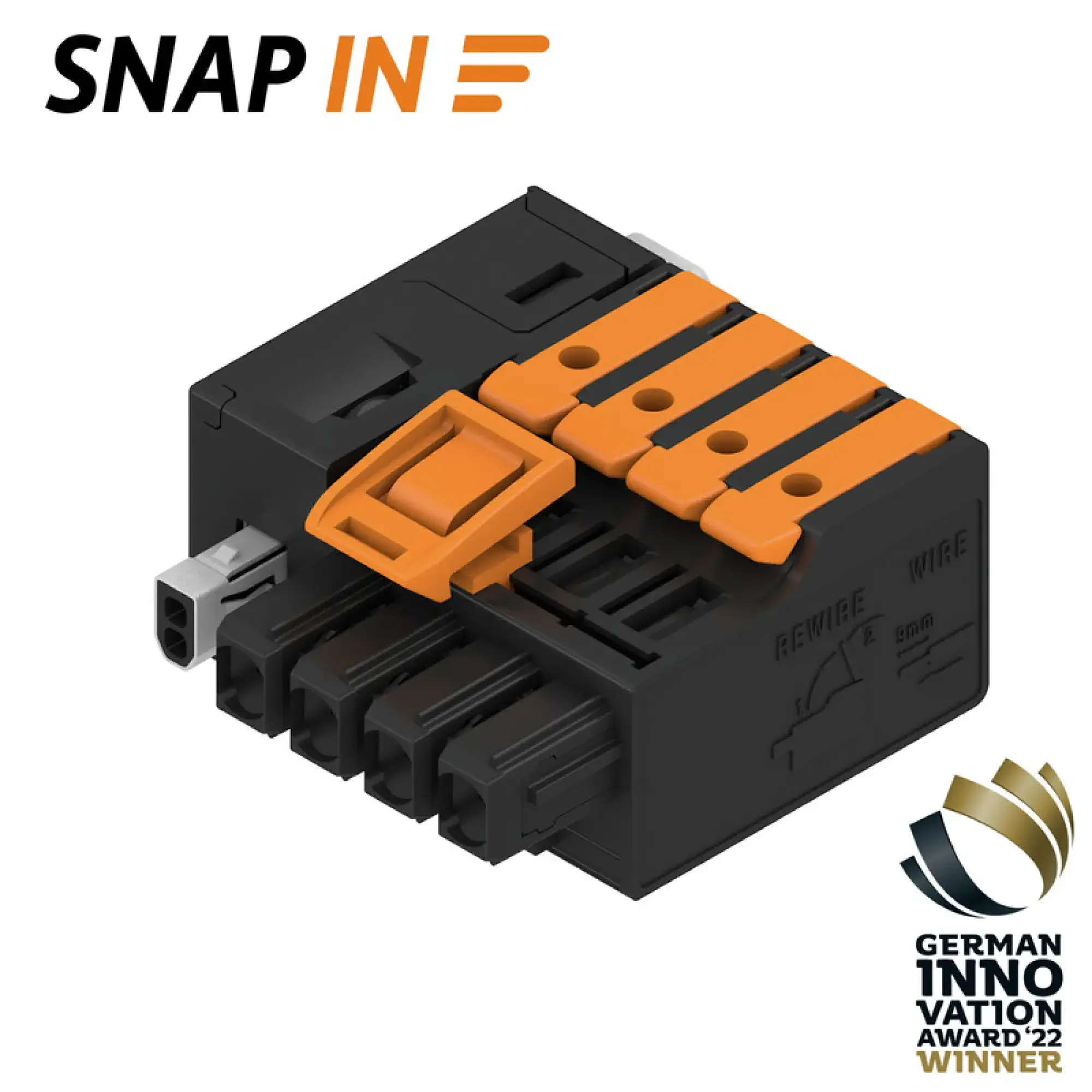 Weidmüller 2741900000 PCB connector (wire connection), 320 V, 26.8 A, Pitch in mm: 5.00, 4 mm², Number of poles: 4, SNAP IN, Box (img_001) Weidmüller 2741900000 PCB connector (wire connection), 320 V, 26.8 A, Pitch in mm: 5.00, 4 mm², Number of poles: 4, SNAP IN, Box (img_001)