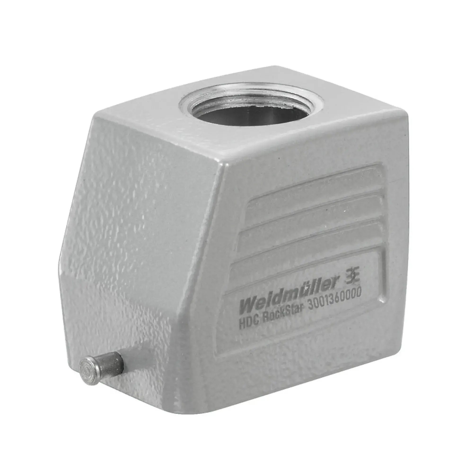 Weidmüller 3001360000 Housing (industry plug-in connectors), Cable entry from side, Plug housing, Side-locking clamp on lower side, Size: 3, IP65 (in plugged condition) (img_001)