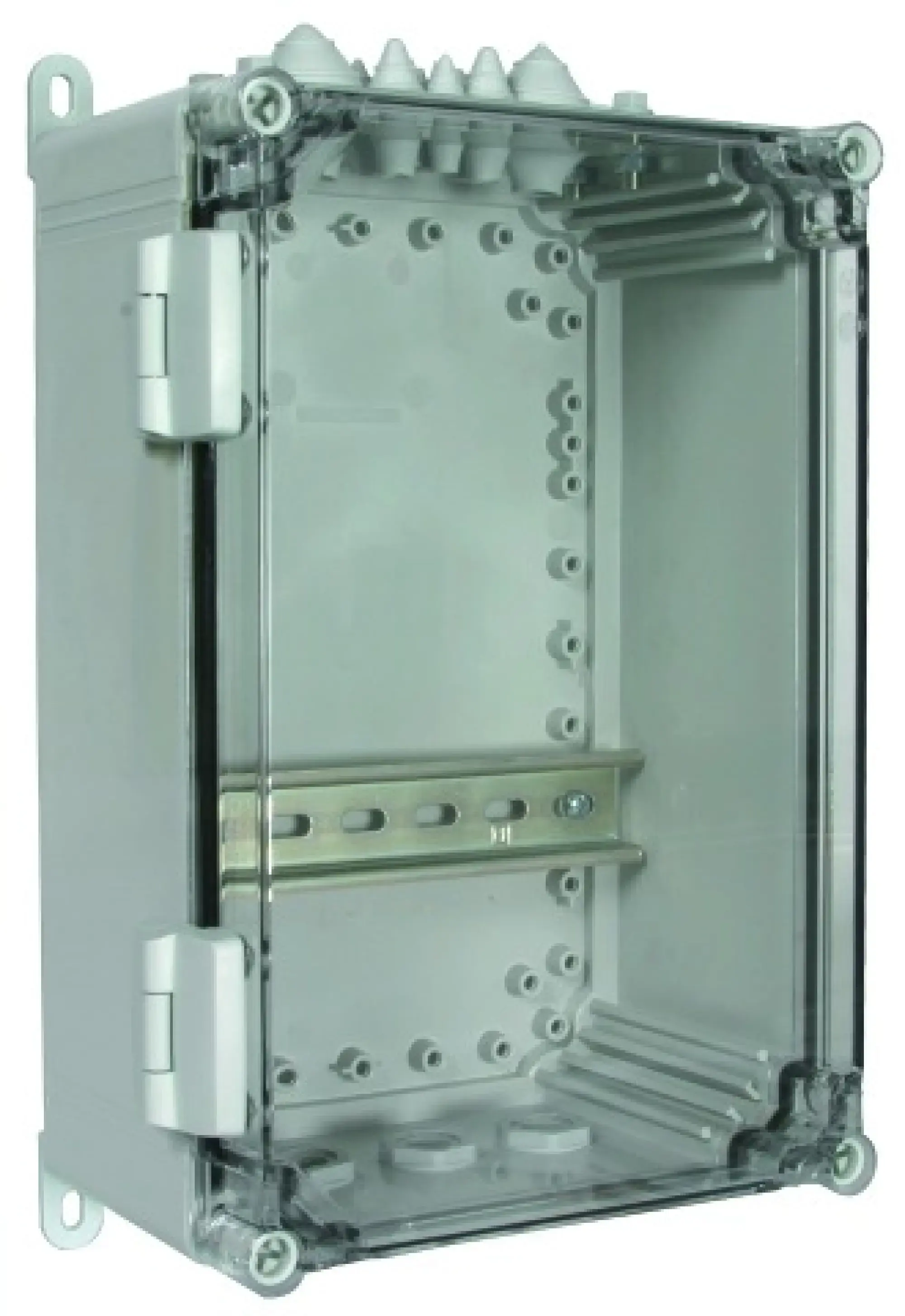 Dehn 902315 Surface mountable insulating enclosure IP 54 f. DIN rail mounted dev. 10 mods (img_001) Dehn 902315 Surface mountable insulating enclosure IP 54 f. DIN rail mounted dev. 10 mods (img_001)