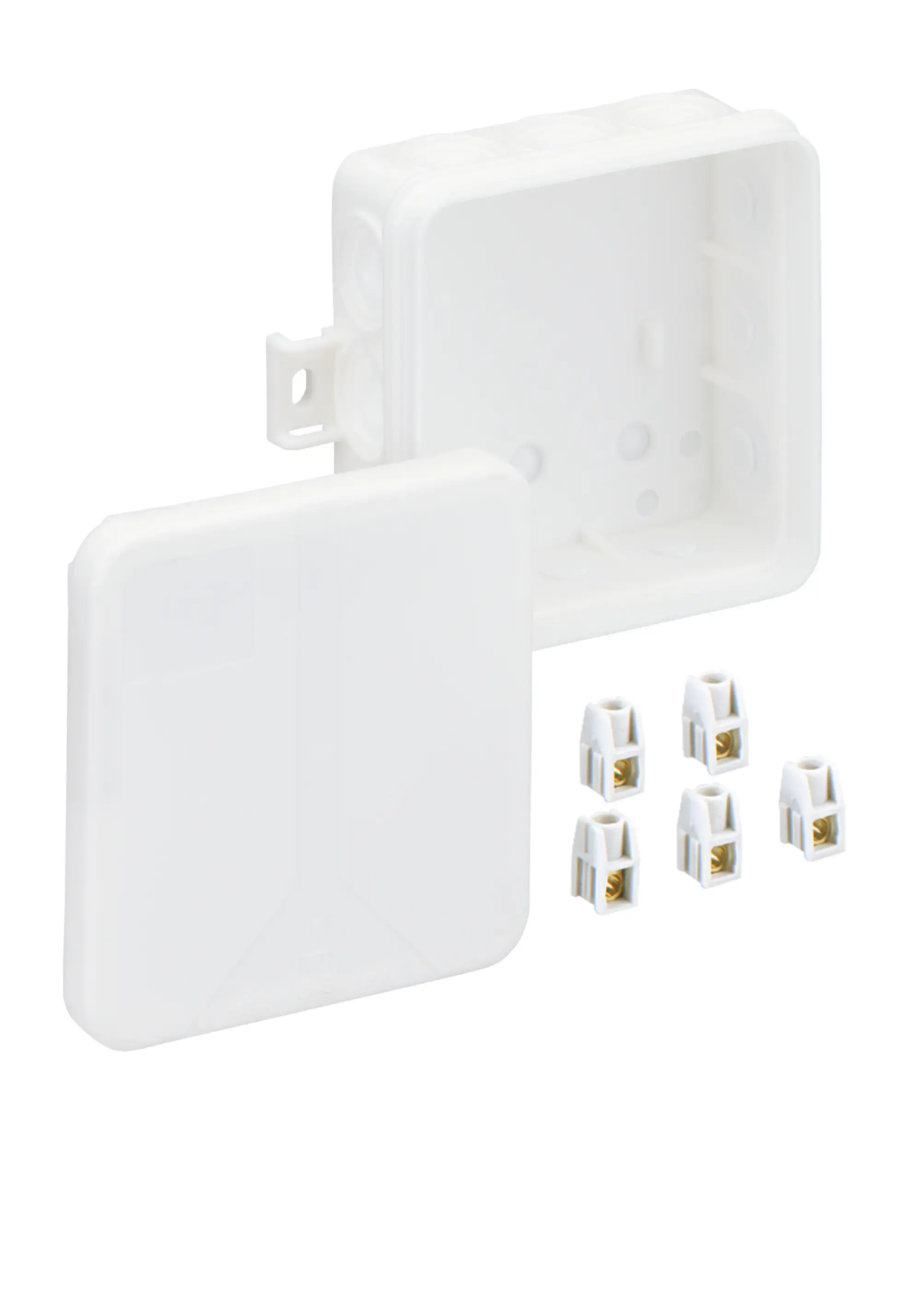 Spelsberg 33211201 Junction box, Type of protection IP55, Max. conductor cross section 2,5², Impact strength IK07, Protection class II, Ui 400V AC, VDE, Halogen free (img_001)
