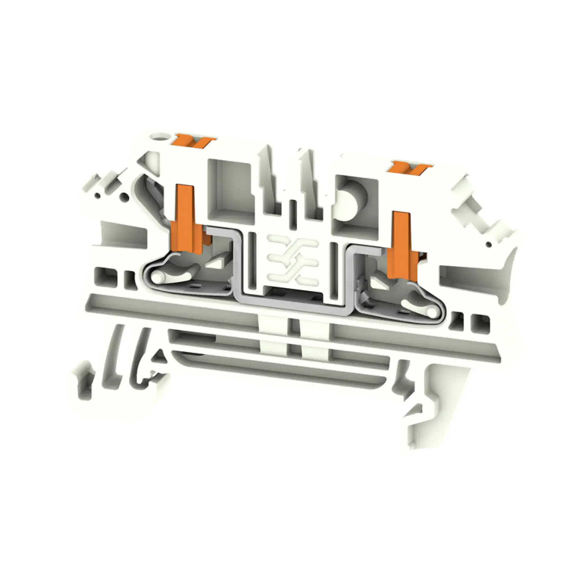 Weidmüller 2847280000 Feed-through terminal block, PUSH IN, white, 2.5 mm², 24 A, 800 V, Number of connections: 2 (img_001) Weidmüller 2847280000 Feed-through terminal block, PUSH IN, white, 2.5 mm², 24 A, 800 V, Number of connections: 2 (img_001)