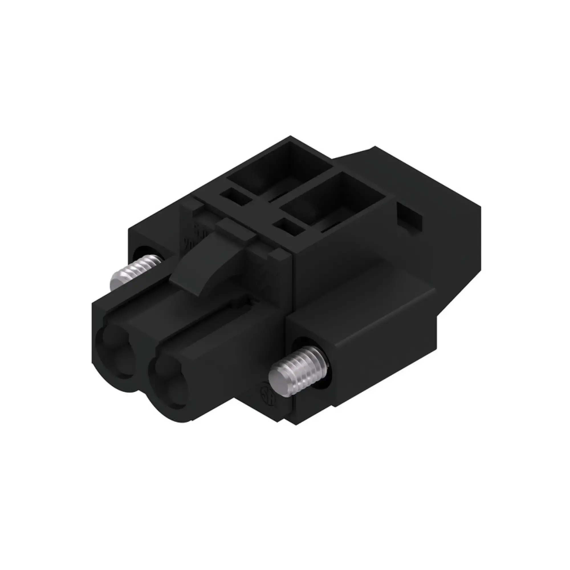 Weidmüller 1959750000 PCB connector (wire connection), 320 V, 23 A, Pitch in mm: 5.00, 4 mm², Number of poles: 2, Clamping yoke connection, Box (img_001)