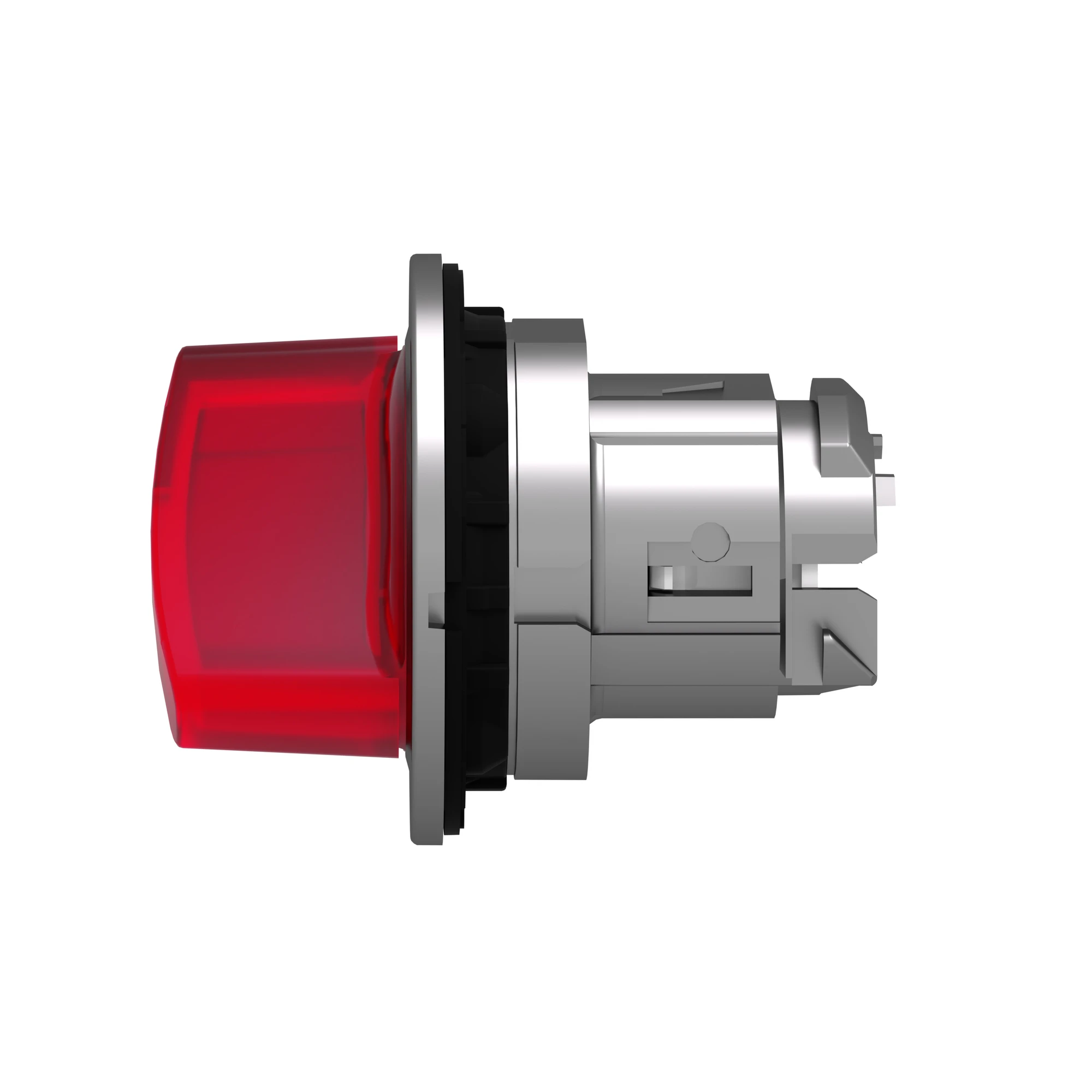 Schneider Electric ZB4FK1243 Illuminated selector switch, front element, Harmony XB4F, metal, 30mm, red, for universal LED, 2 positions, latching (img_007)