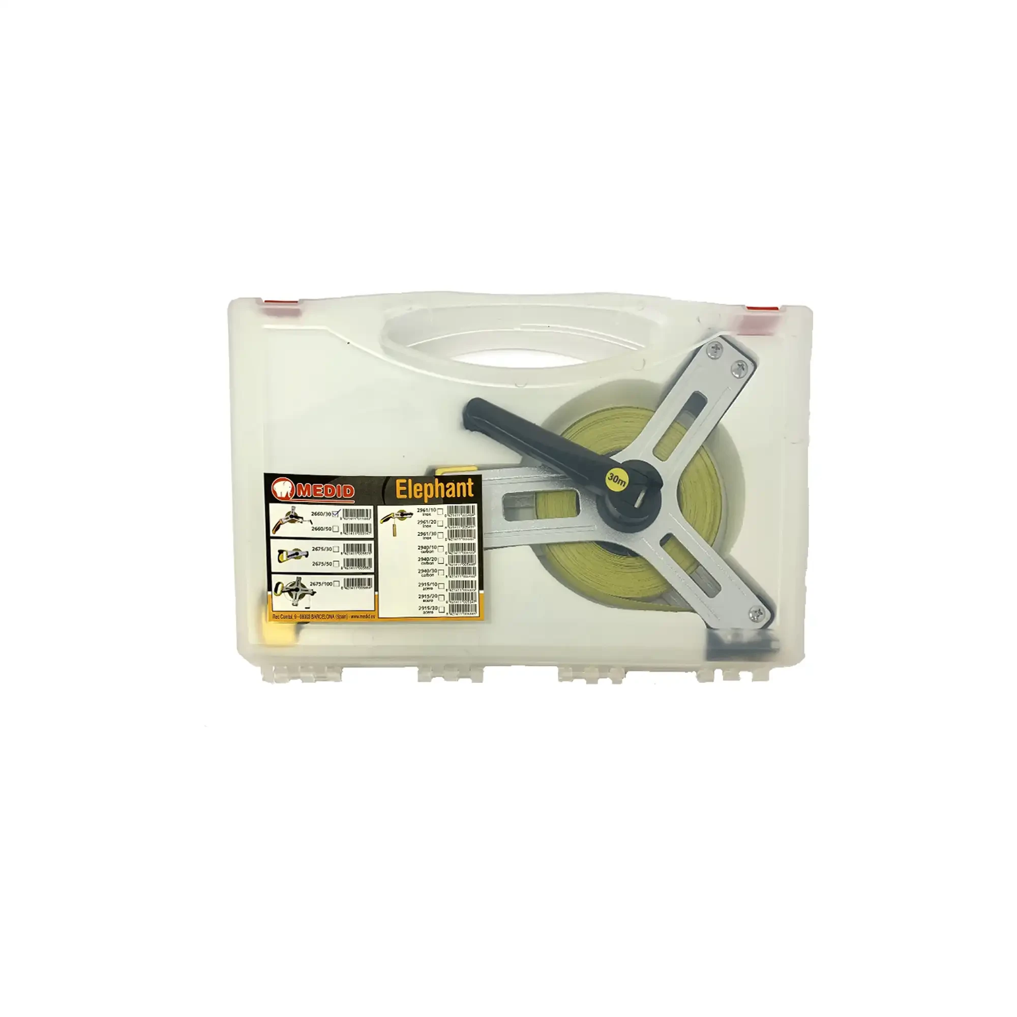 MEDID 2660/30 Metal tape measure and open casing 30m (img_003)
